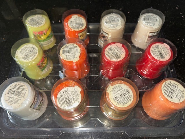 Yankee Candle Votive Sampler Lot of 12 Mixed Scents – Assorted Votives
