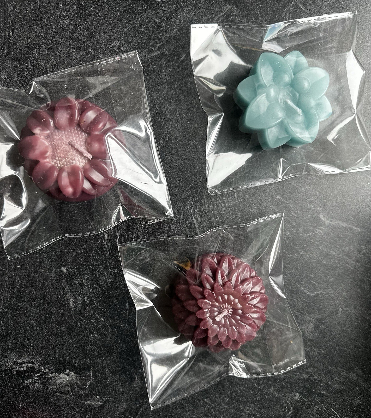 Flower Shaped Candles