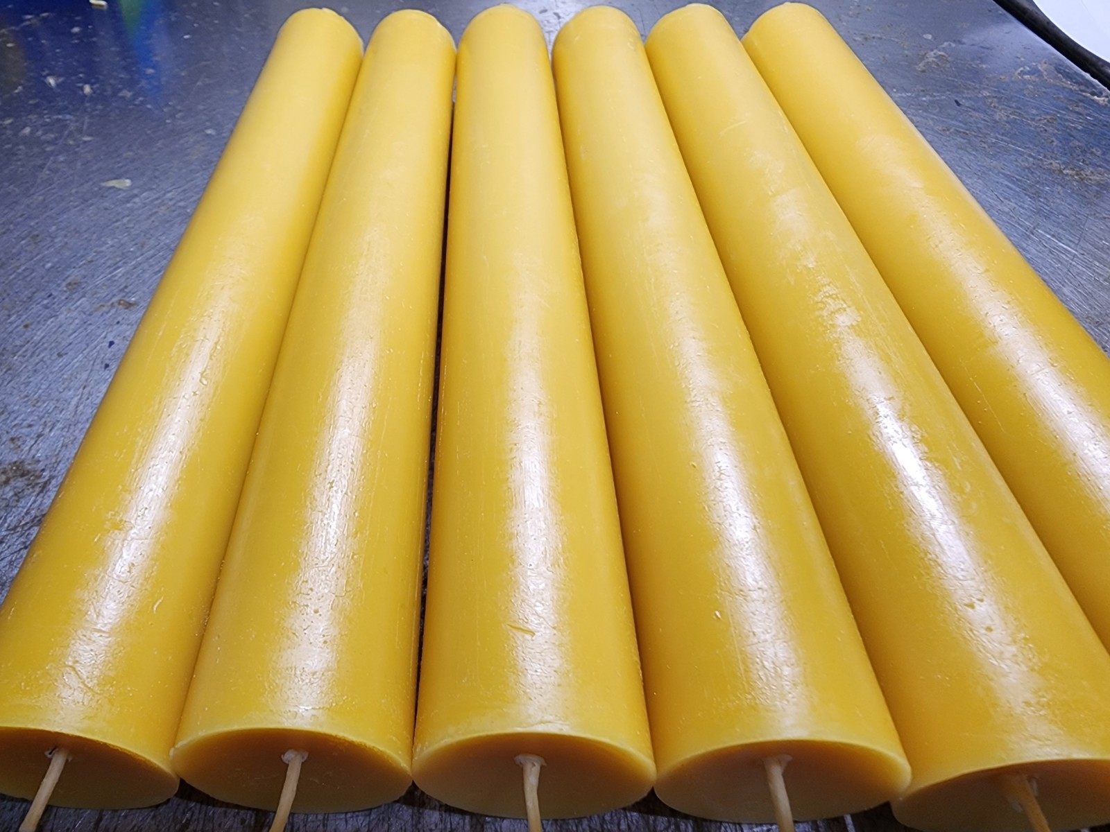 24″ H x 1.5″ W 100% Beeswax Altar Paschal candle pillar church US made