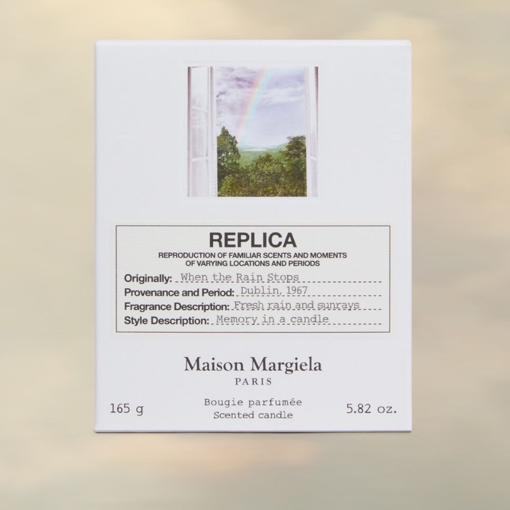 Replica When the Rain Stops Scented Candle Maison Margiela New in Box Sealed