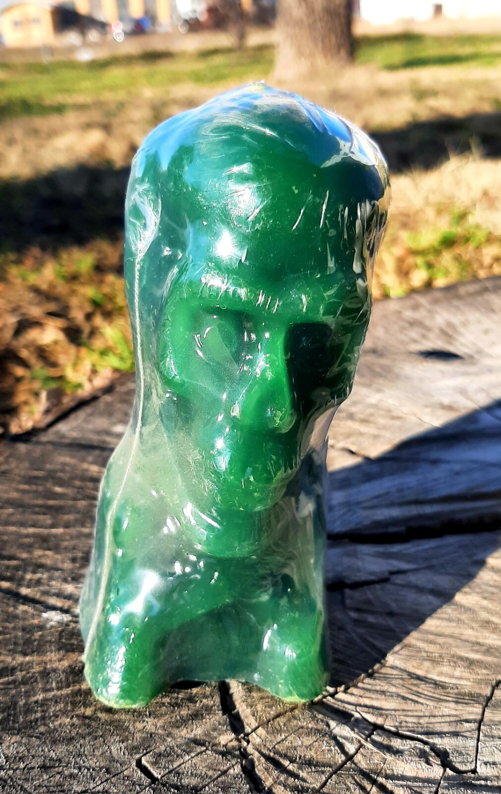 Skull Figure Candle 5.5″H Magick Wicca Spell&Ritual Voodoo 3 Colors & Reversible