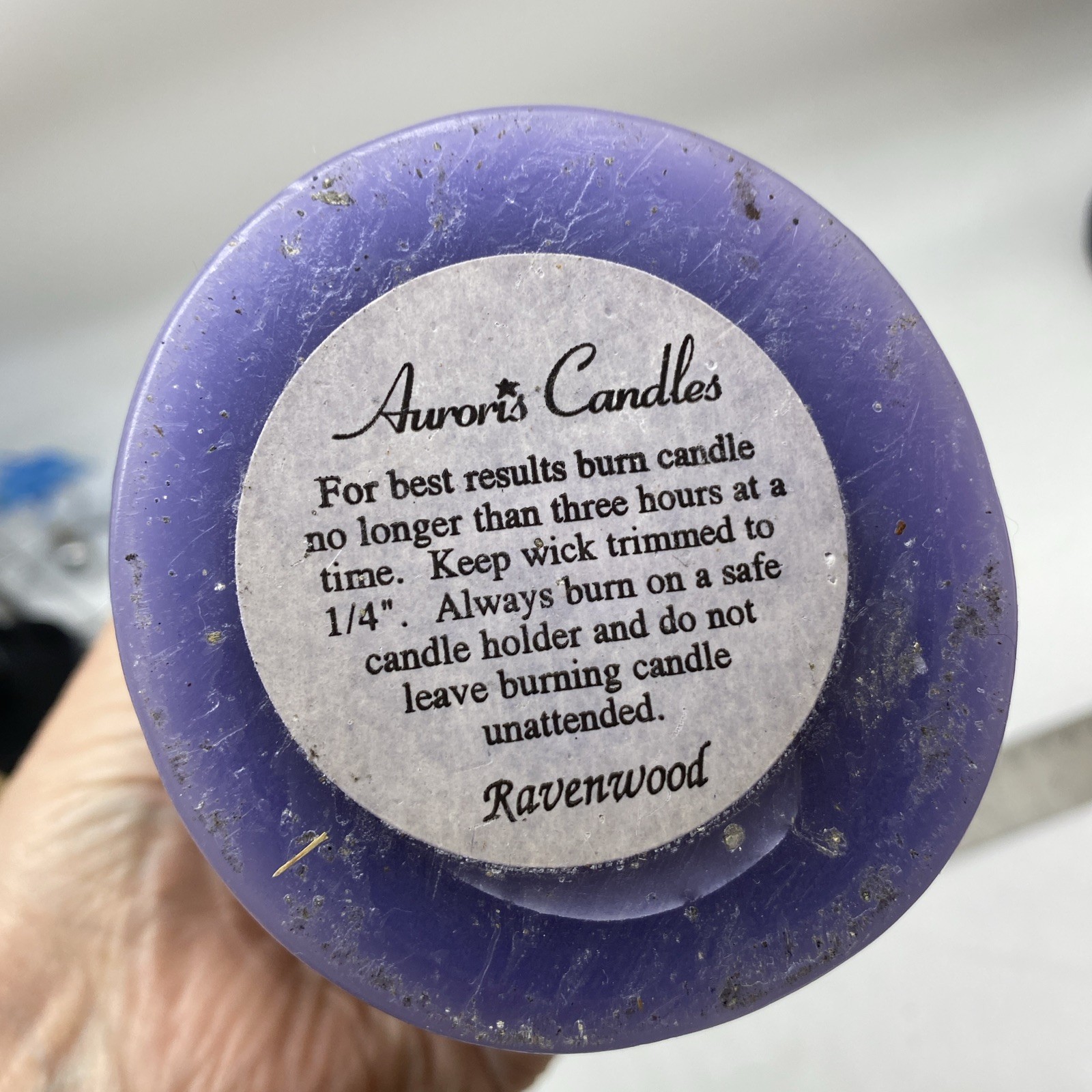 Art Deco Style Nude Woman Candle Lavender