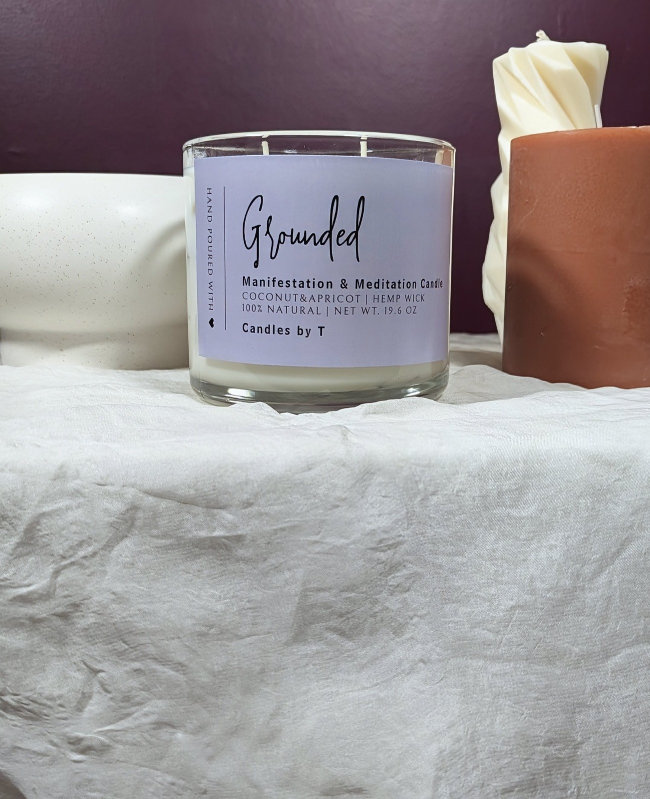 GROUNDING CANDLE – 19 Oz.