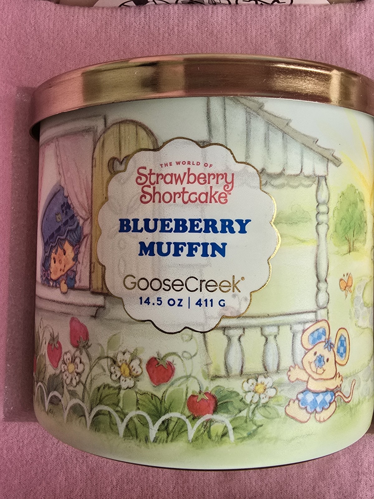NEW BOX SET /9 Goose Creek STRAWBERRY SHORTCAKE Candles DISCONTINUED LIMITED ED