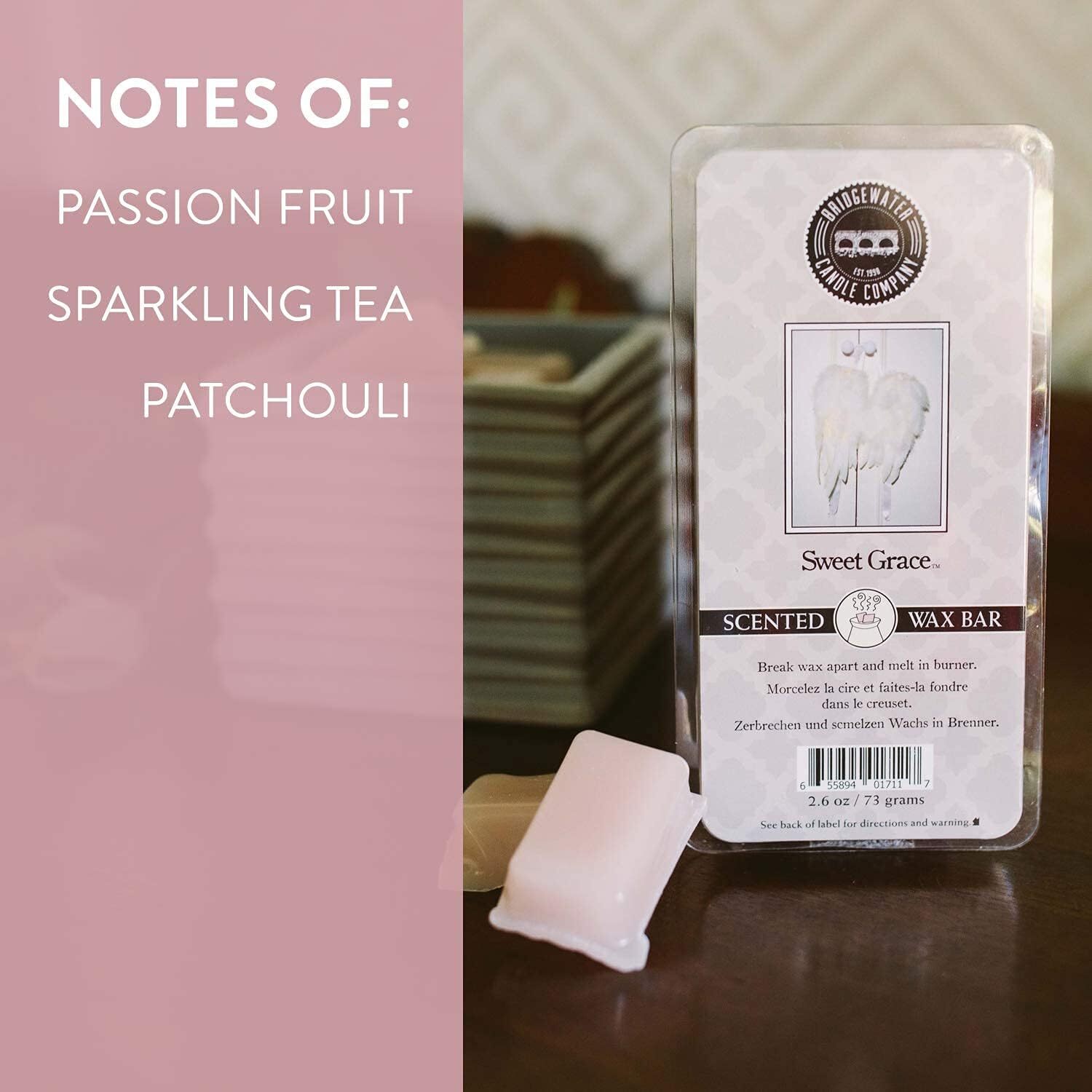 Soy Wax Blend Bar Of Wax Melts Air Freshener 3 Pack-sweet Gra