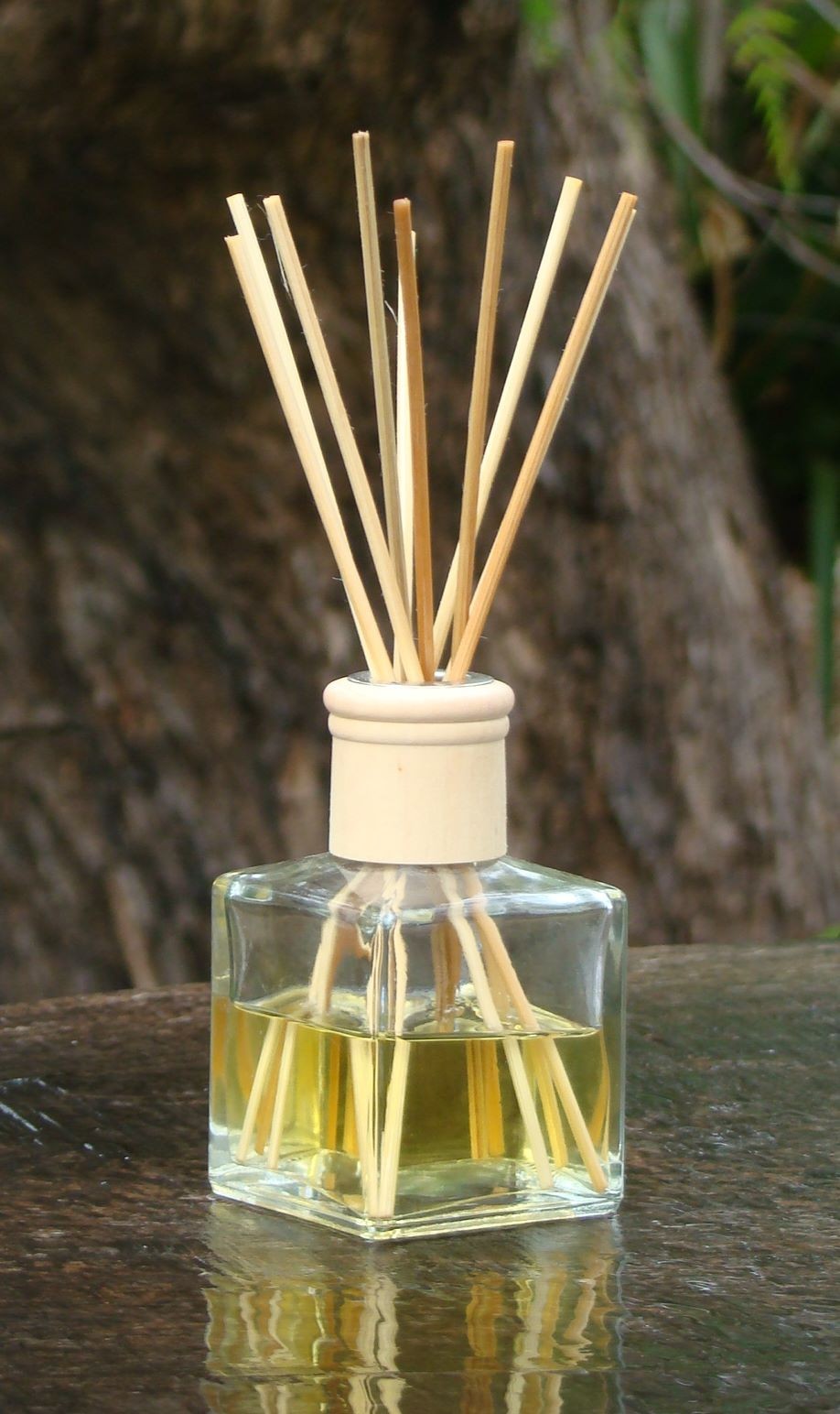 Citronella 1.2kg Square Crystalized Candle Pure Essential Oils Handmade in QLD