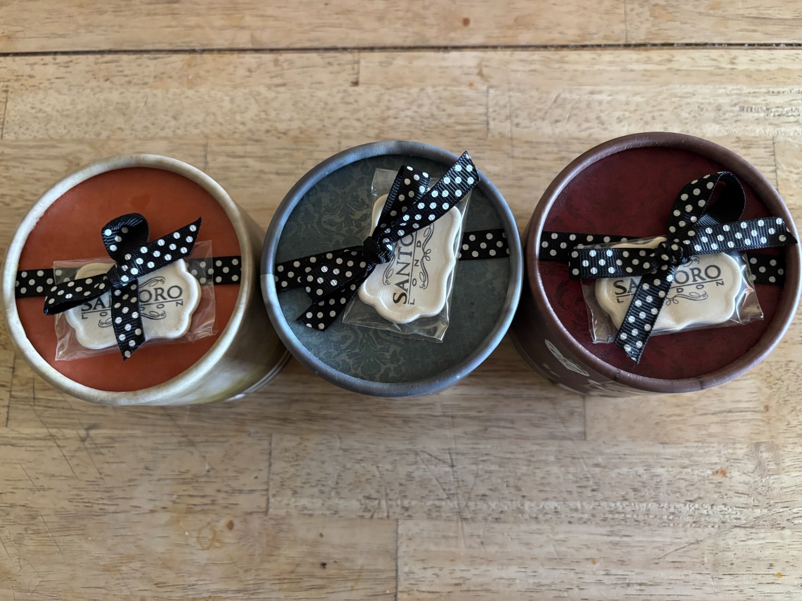 Santoro London – Scented Candles – Lot of 3 – 185g – Ashleigh Burwood – Rare!