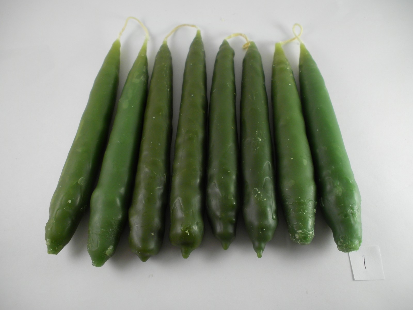 4 Pair Hand Dipped Taper Candles 5 In. Primitive Rustic Handmade Candles Scented