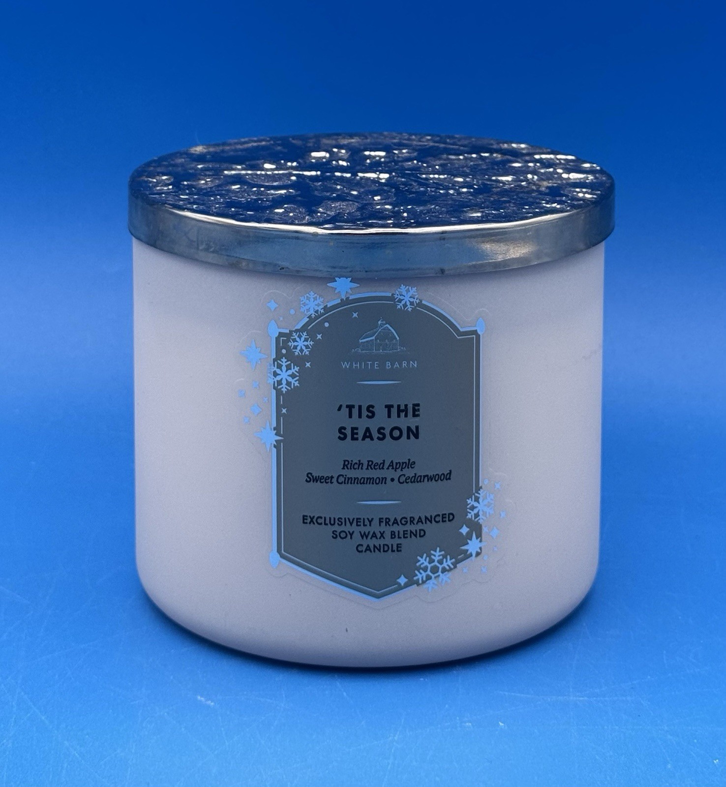 Bath & Body Works TIS THE SEASON 3 Wick Candle Burns 25-45 Hrs NEW