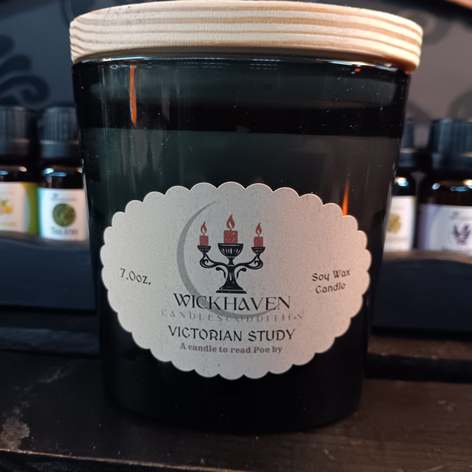 Victorian Study Artisan Soy-Blend Candle