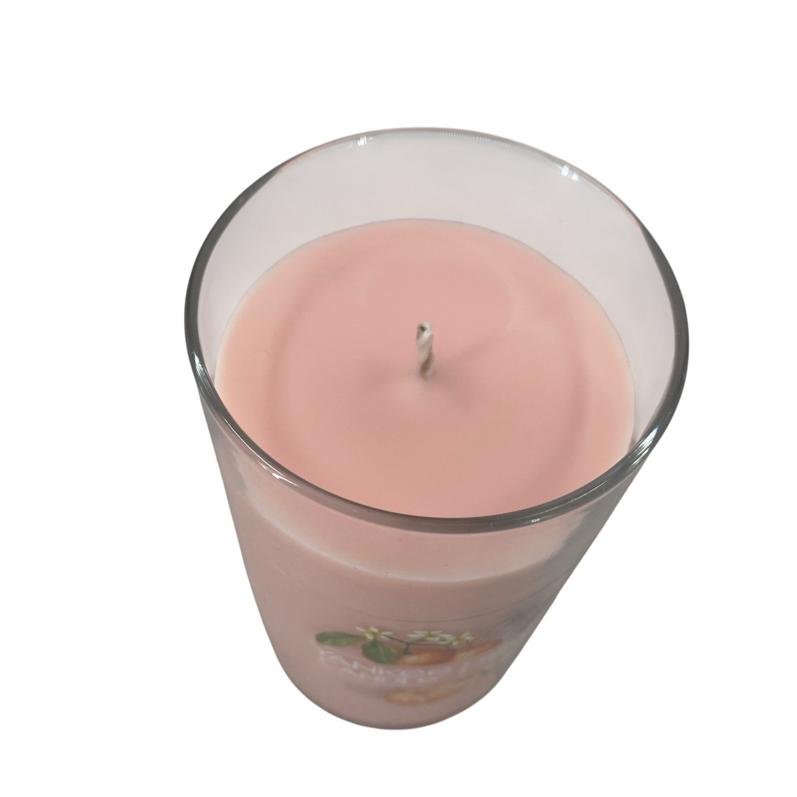 Yankee Candle 70+HR Tangerine Vanilla Candle Medium Pillar 14.25 oz Single Wick