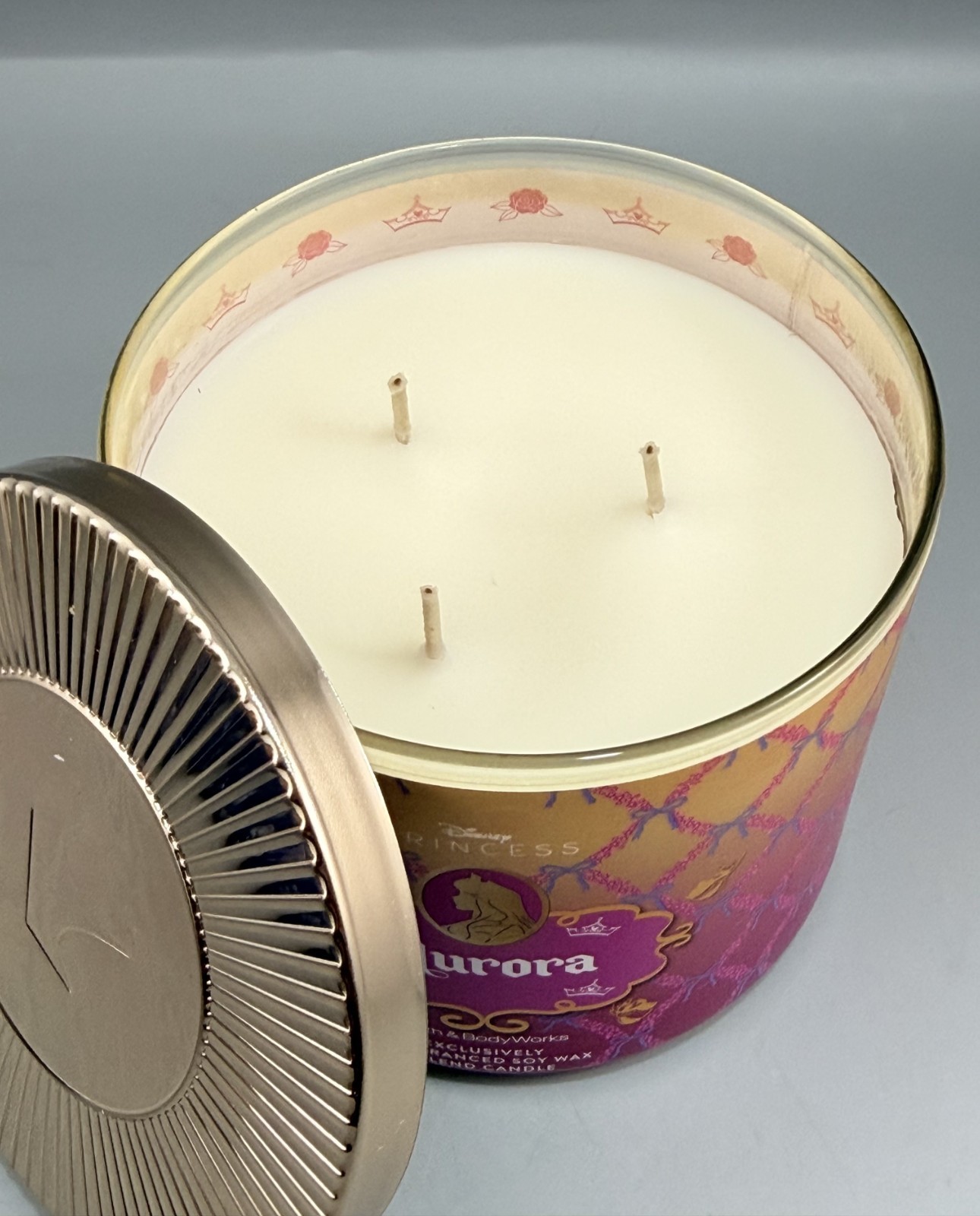 Bath & Body Works Disney Princess Aurora 3-Wick Scented Candle