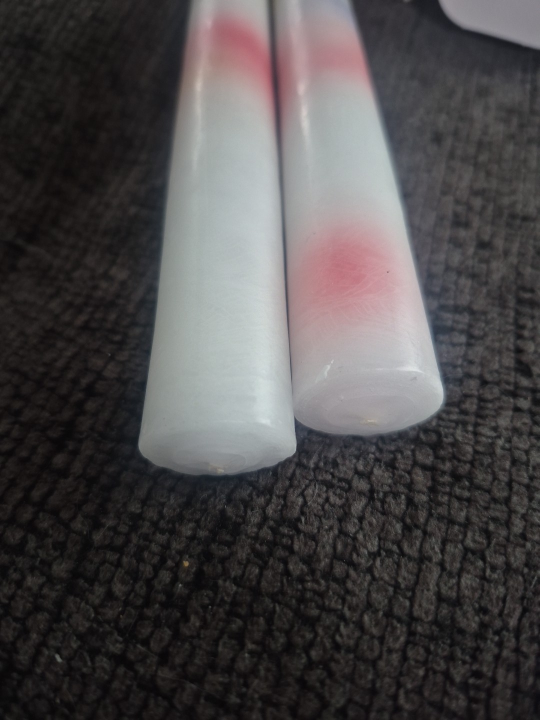 Color Drip Candles/ 9 1/2in Tall/ 1 Box(2pk) /NEW