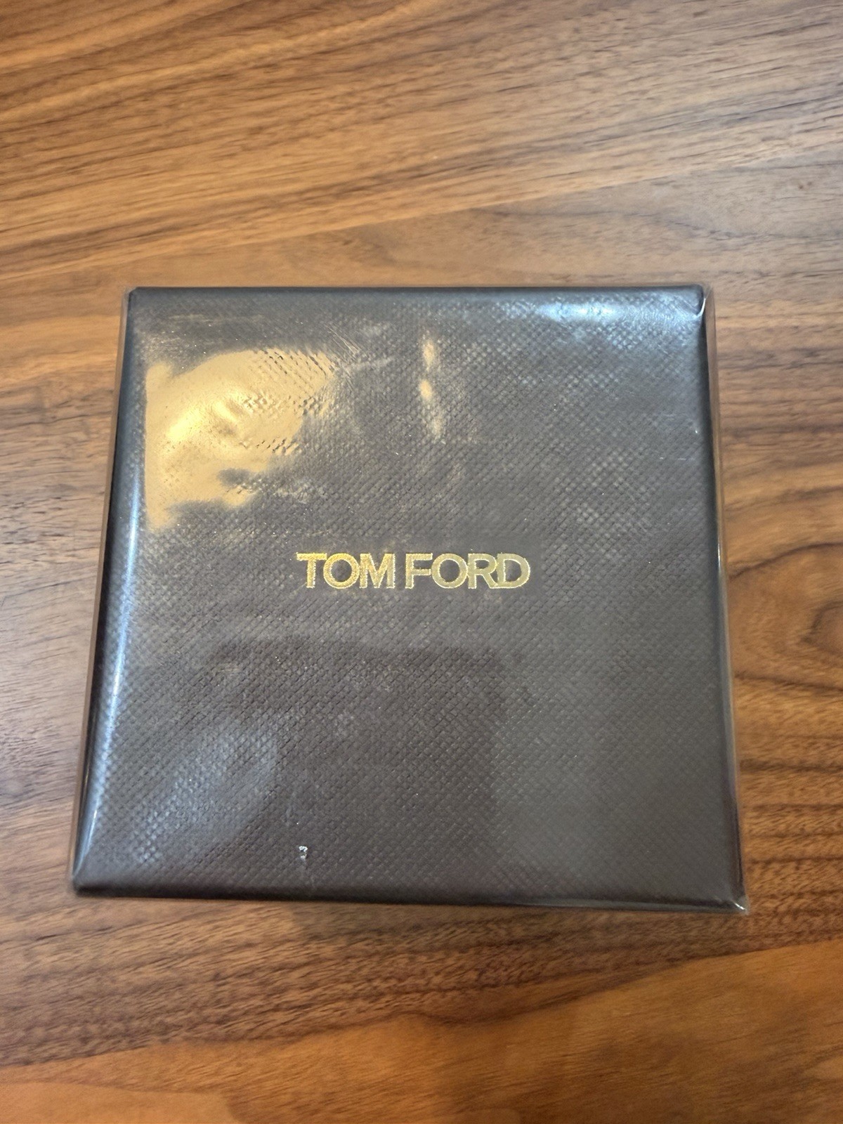 Tom Ford Tuscan Leather Bougie Candle Cube Brown Scented