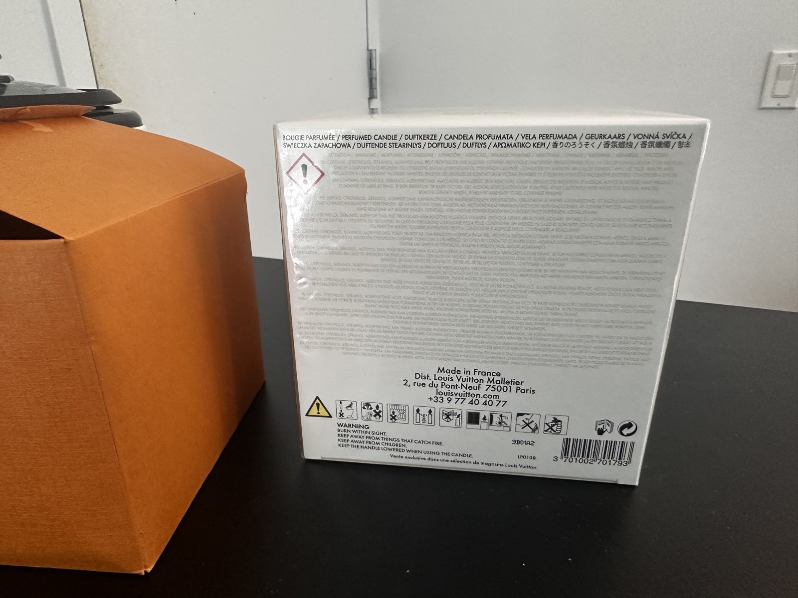Louis Vuitton L’Air du Jardin Medium Candle 220g New Sealed Unopened