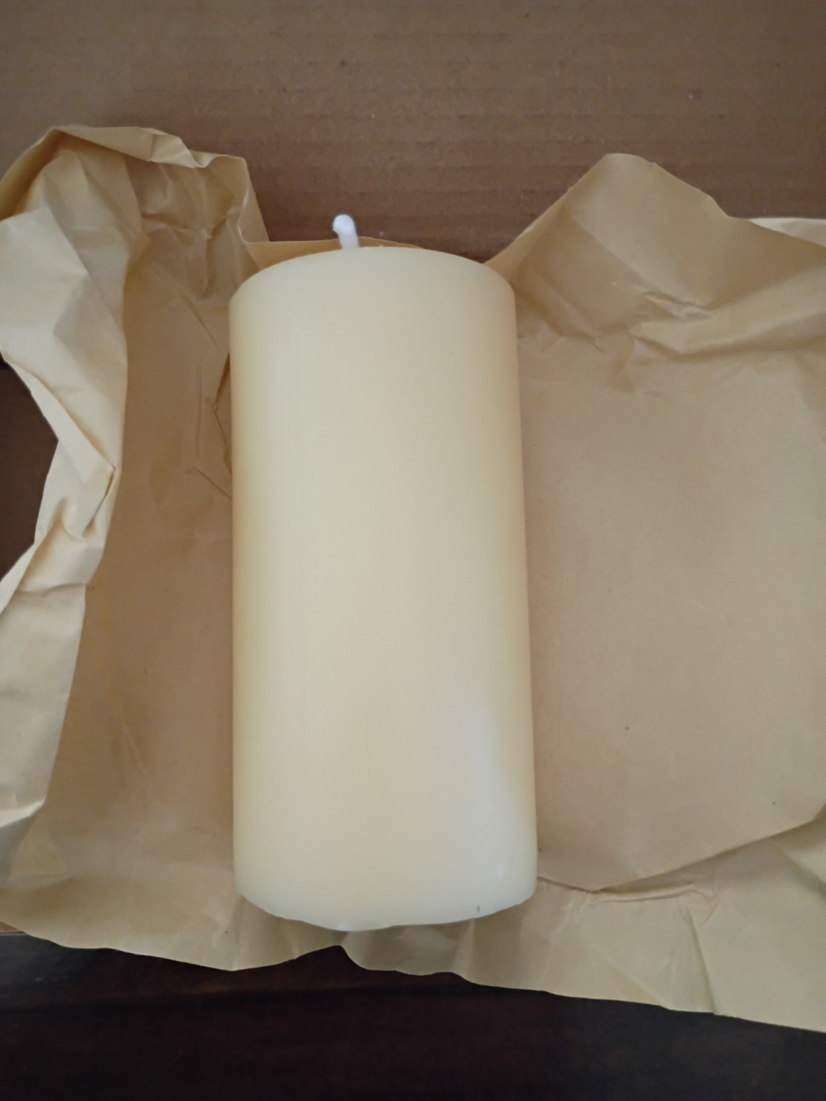 Beeswax Handmade 100% Beeswax 2x4in 4pk Pillar Candles