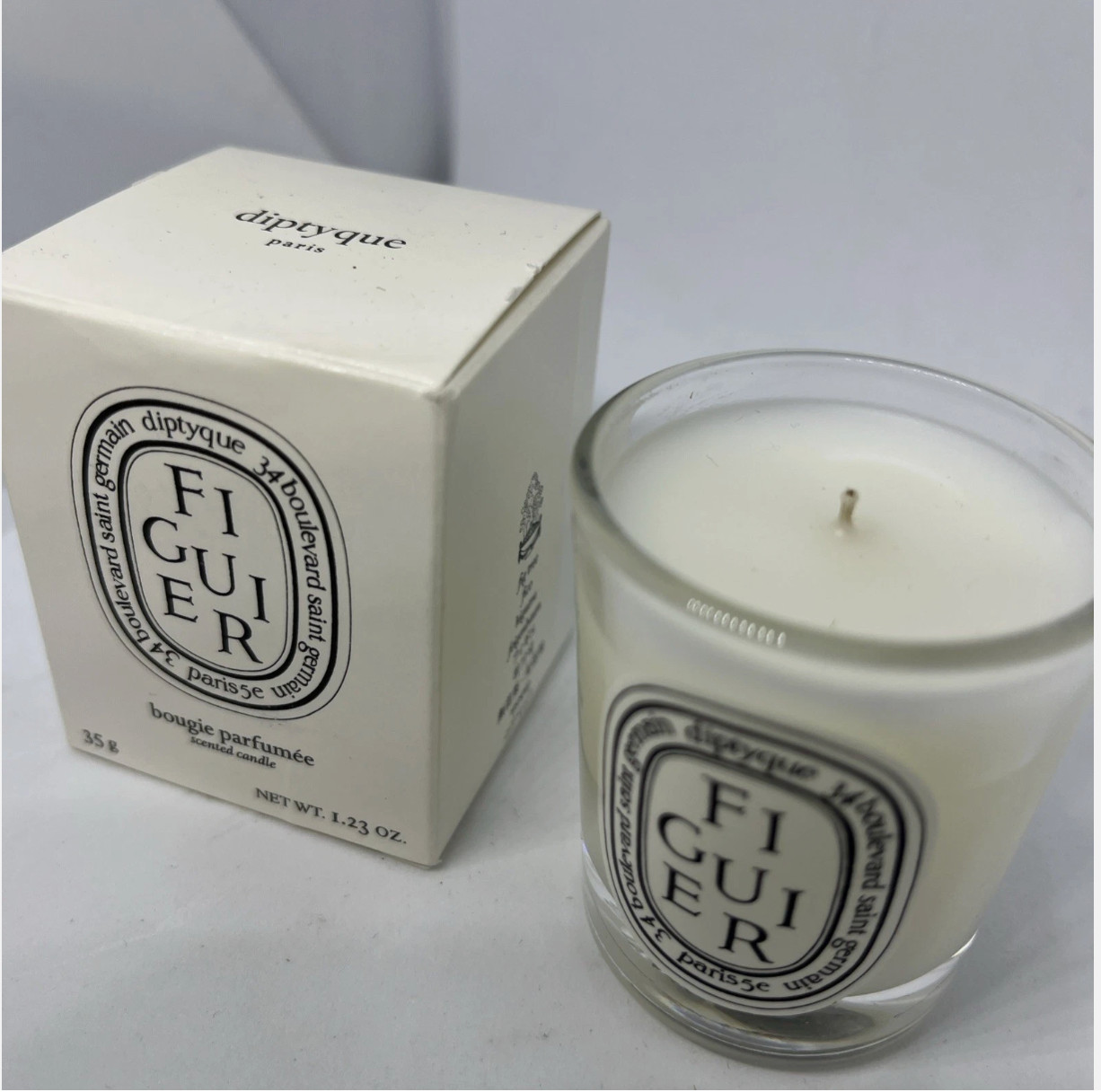 Diptyque Figuier Scented Candle 1.23oz Not Sealed