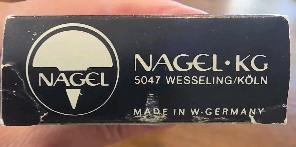 Vintage Nagel Candles Box/10 New Old Stock S10 Made In W. Germany 11.5″