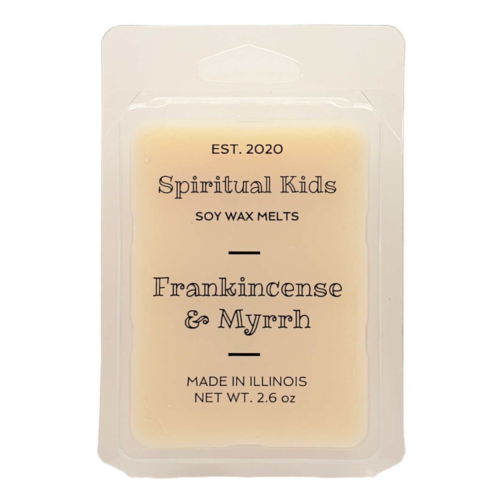 Frankincense & Myrrh 2.6oz Natural Soy Wax Melts 6ct Hand Poured Essential Oil