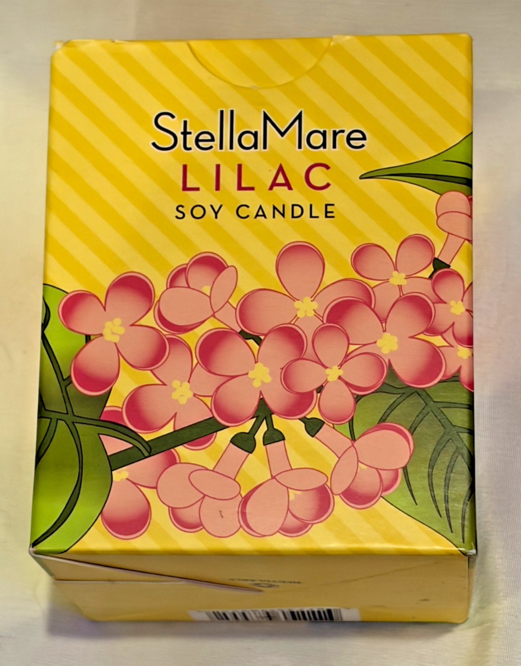 NEW IN BOX STELLA MARE LILAC SCENTED SOY CANDLE 5.5 oz – Box Wear