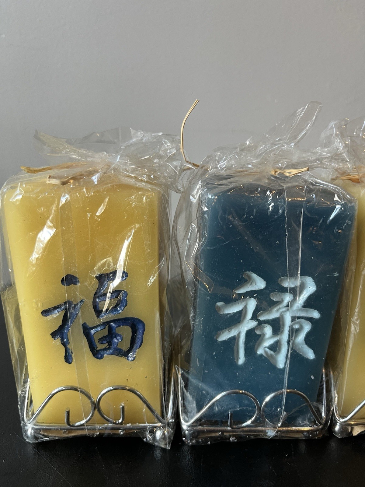 Aromatic Spirituals Chinese Candles-Wealth,Longevity,Fortune,Happiness