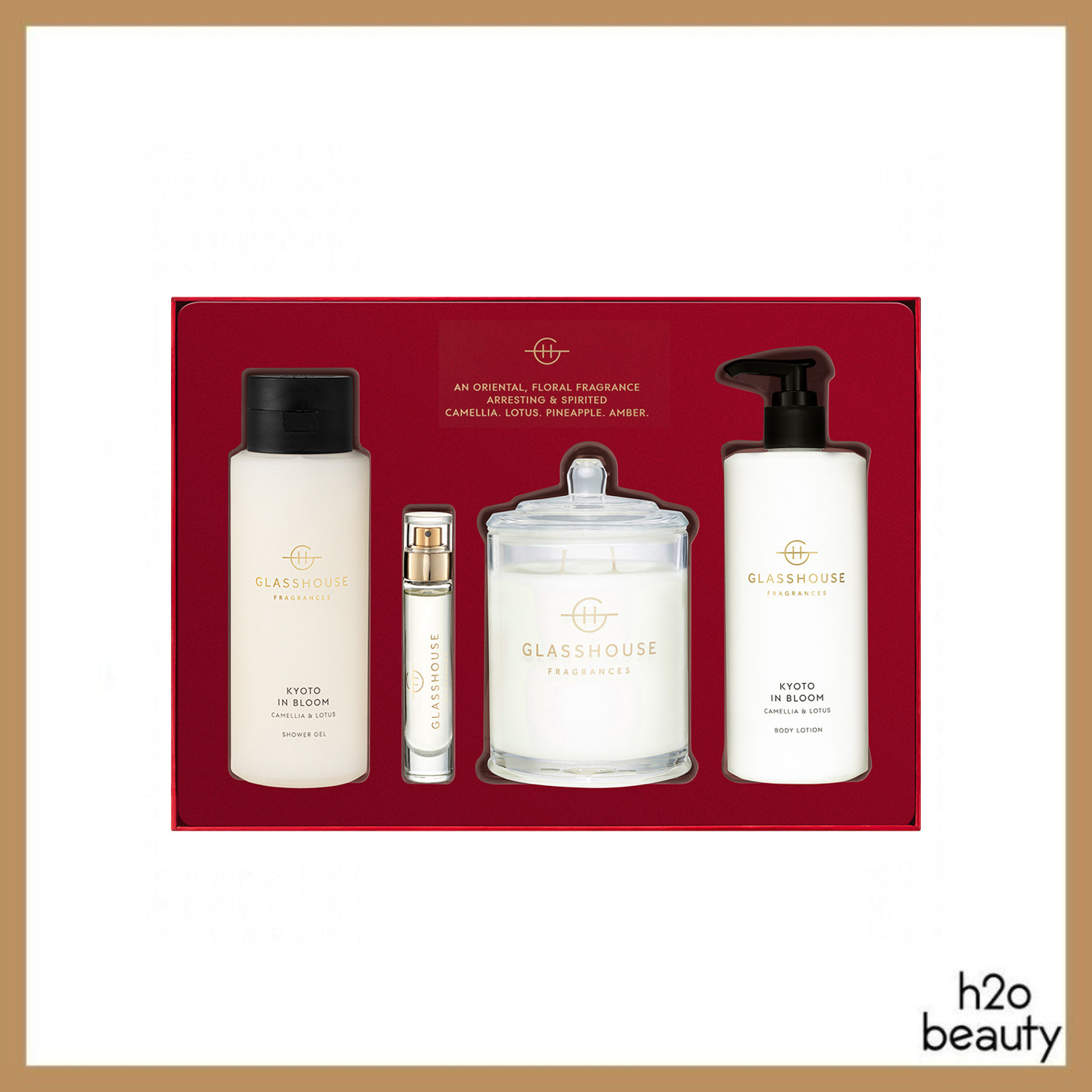 Glasshouse Kyoto in Bloom Destination Gift Set **NEW IN BOX**
