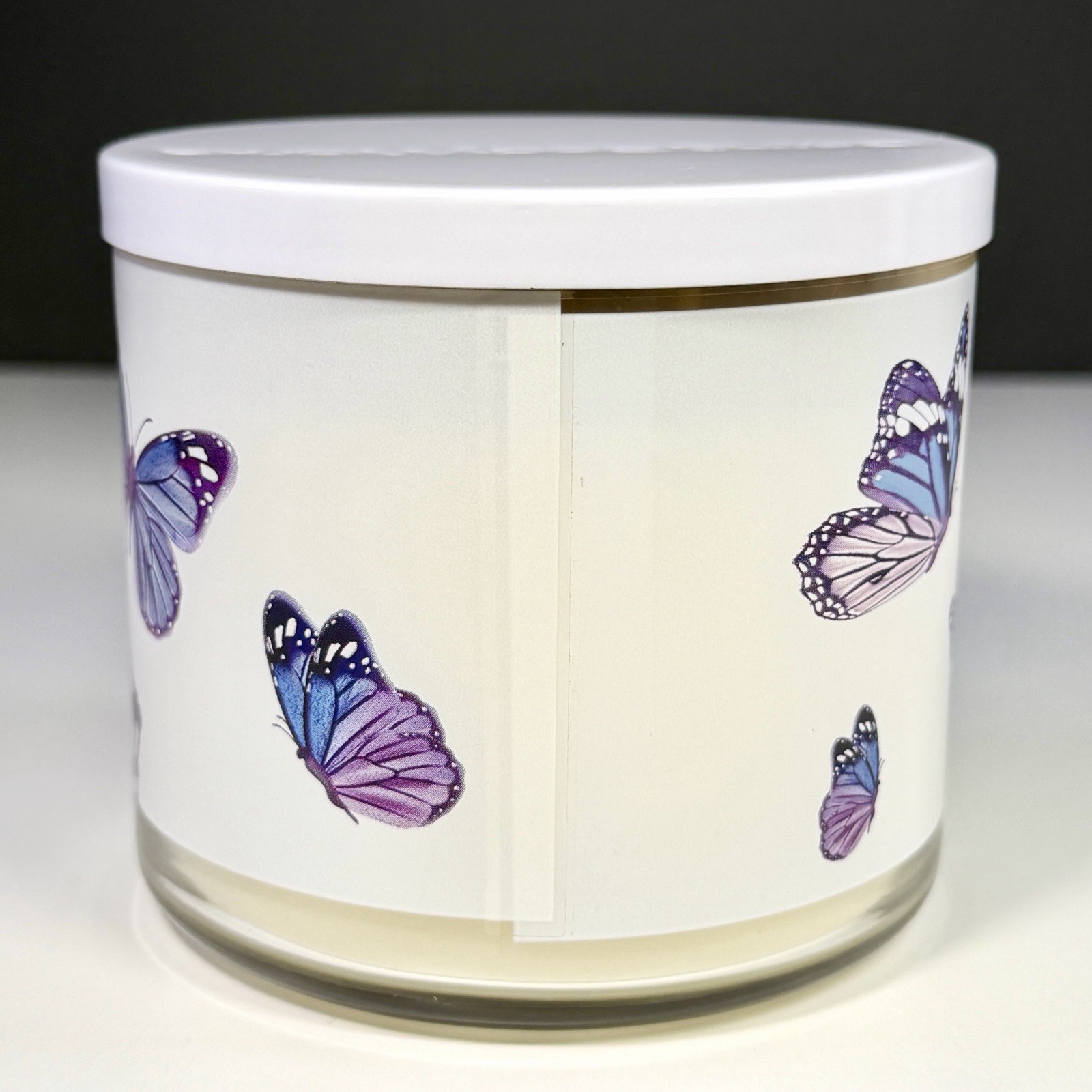 Bath & Body Works Butterfly 3-Wick Candle 14.5 oz Retired Sweet Floral Oils NEW