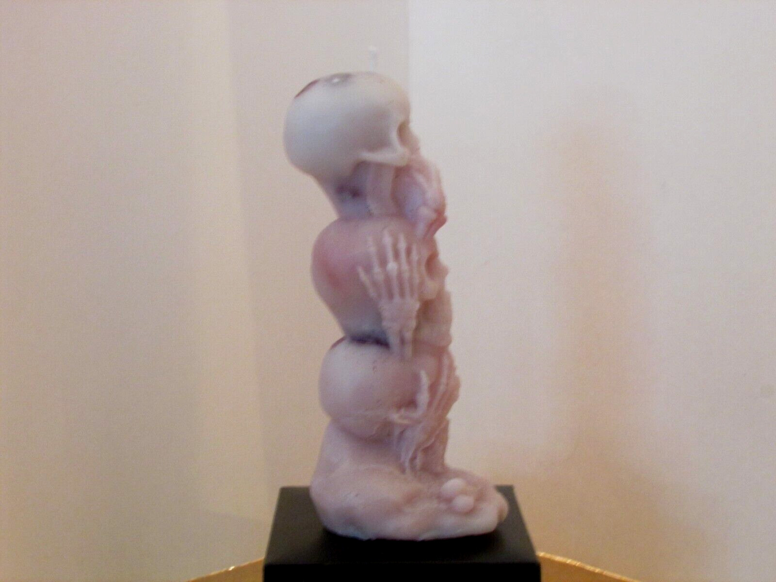see no evil, hear no evil, speak no evil 5 1/2 in. tall CANDLE handmade (FOX)