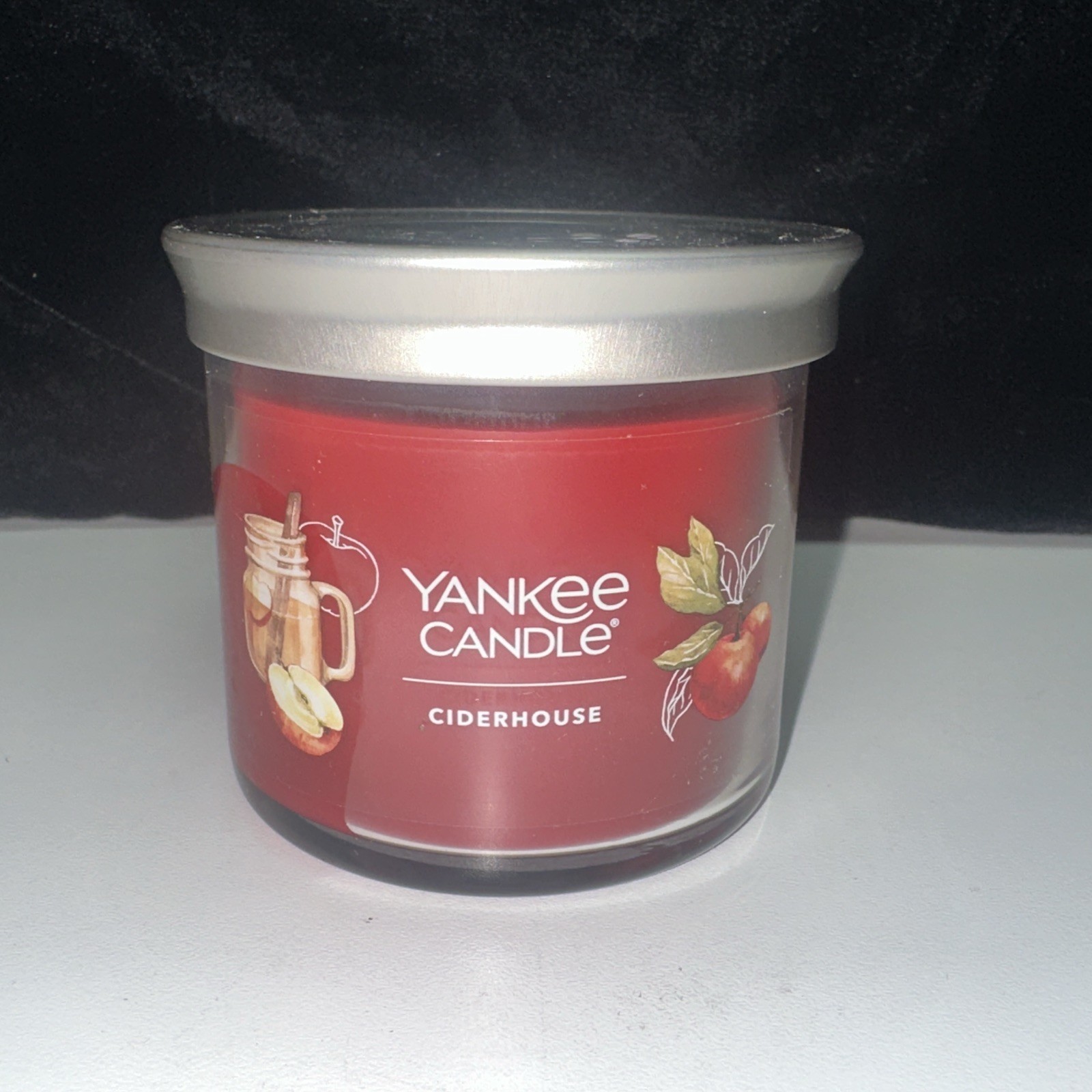 LOT OF 3–Yankee Candle CIDERHOUSE Small Tumblers 4.3oz Each FREE SHIPPING