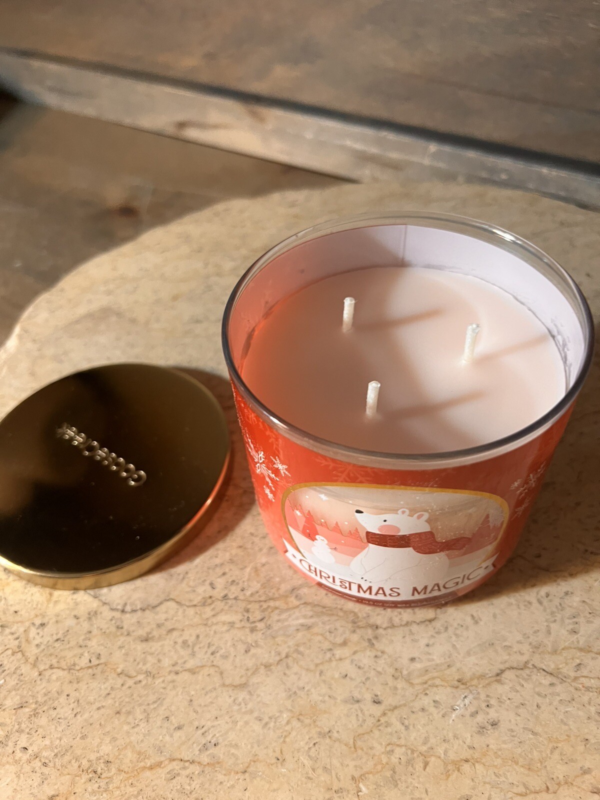 Goose Creek Christmas Magic 3-Wick Candle 14.5 ounce Brand New Size Large
