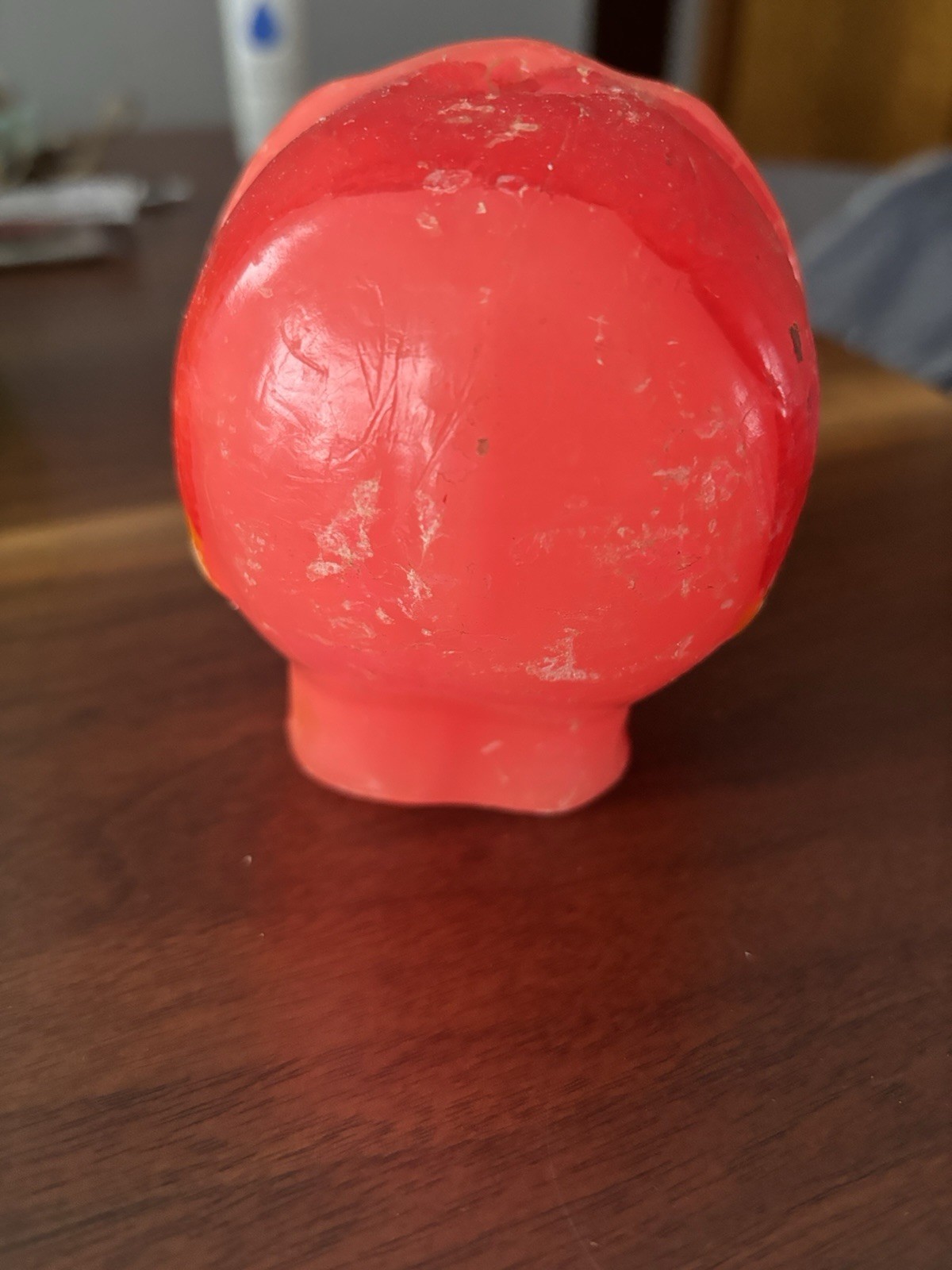 Vintage 1970s Pink Elephant Candle Groovy Hippie Bedroom Wax Used 3”x3”