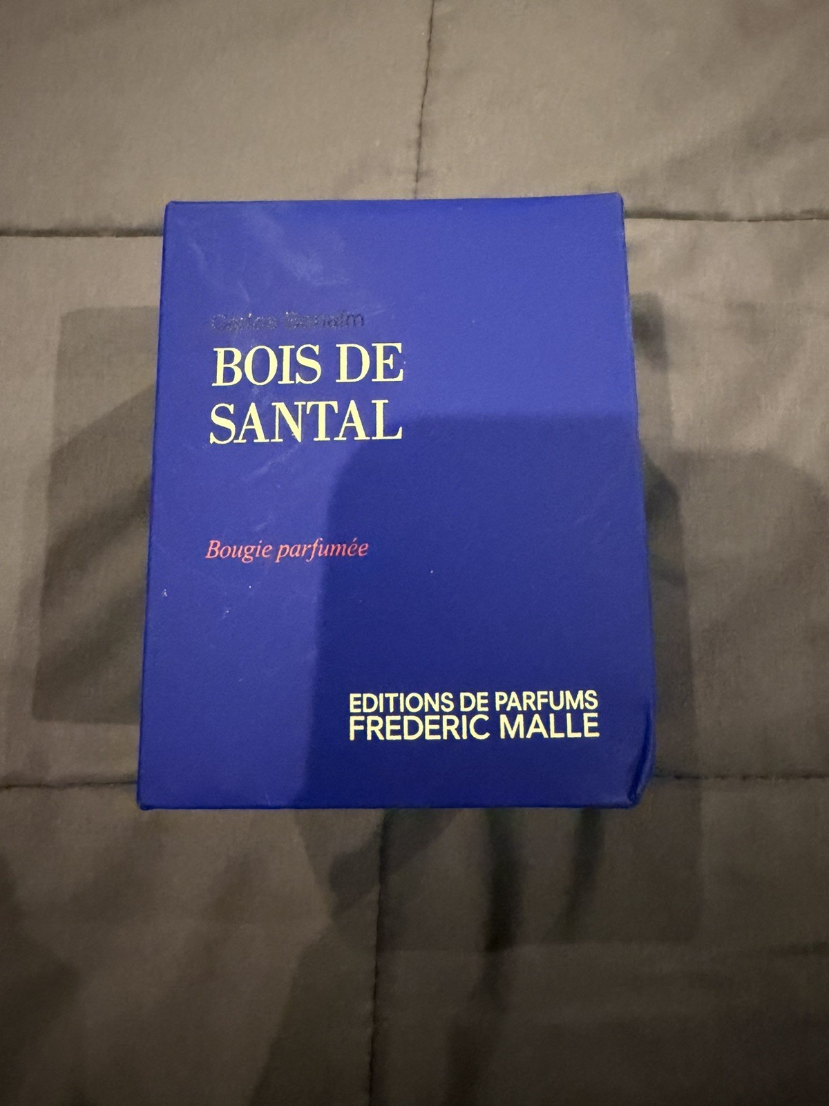Bois De Santal Carlos Benaim by Frederic malle 7.7 oz Candle /220g Sealed New