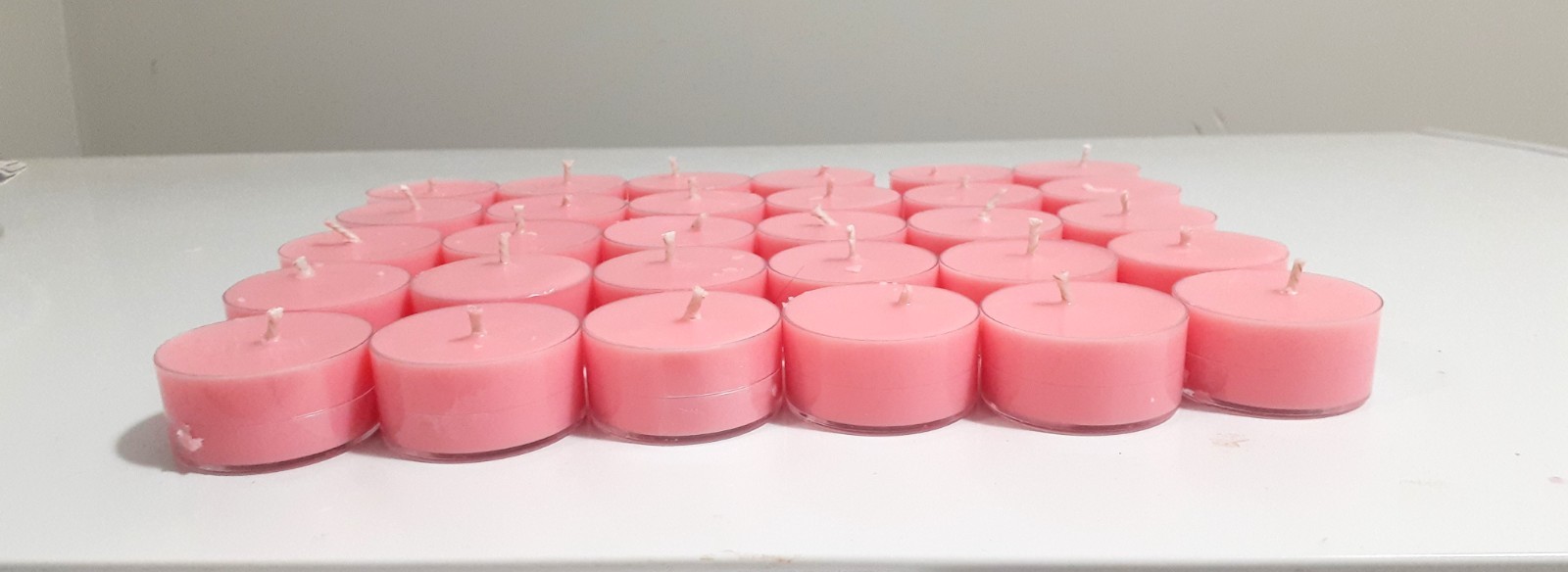 25 TEA LIGHTS PINE FOREST HIGHLY SCENTED HANDMADE SOY WAX
