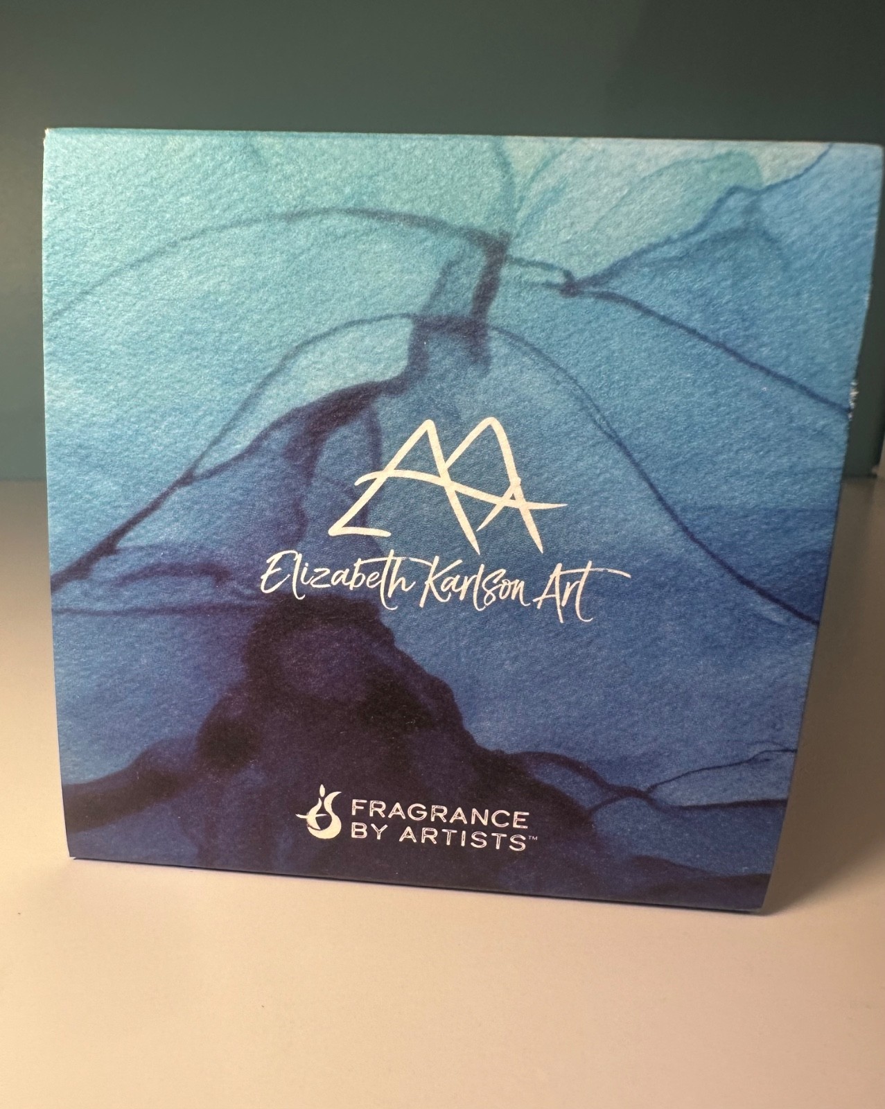 Artistscent Elizabeth Karlson Candle Polynesian Waves Artscent Bespoke Soy Art