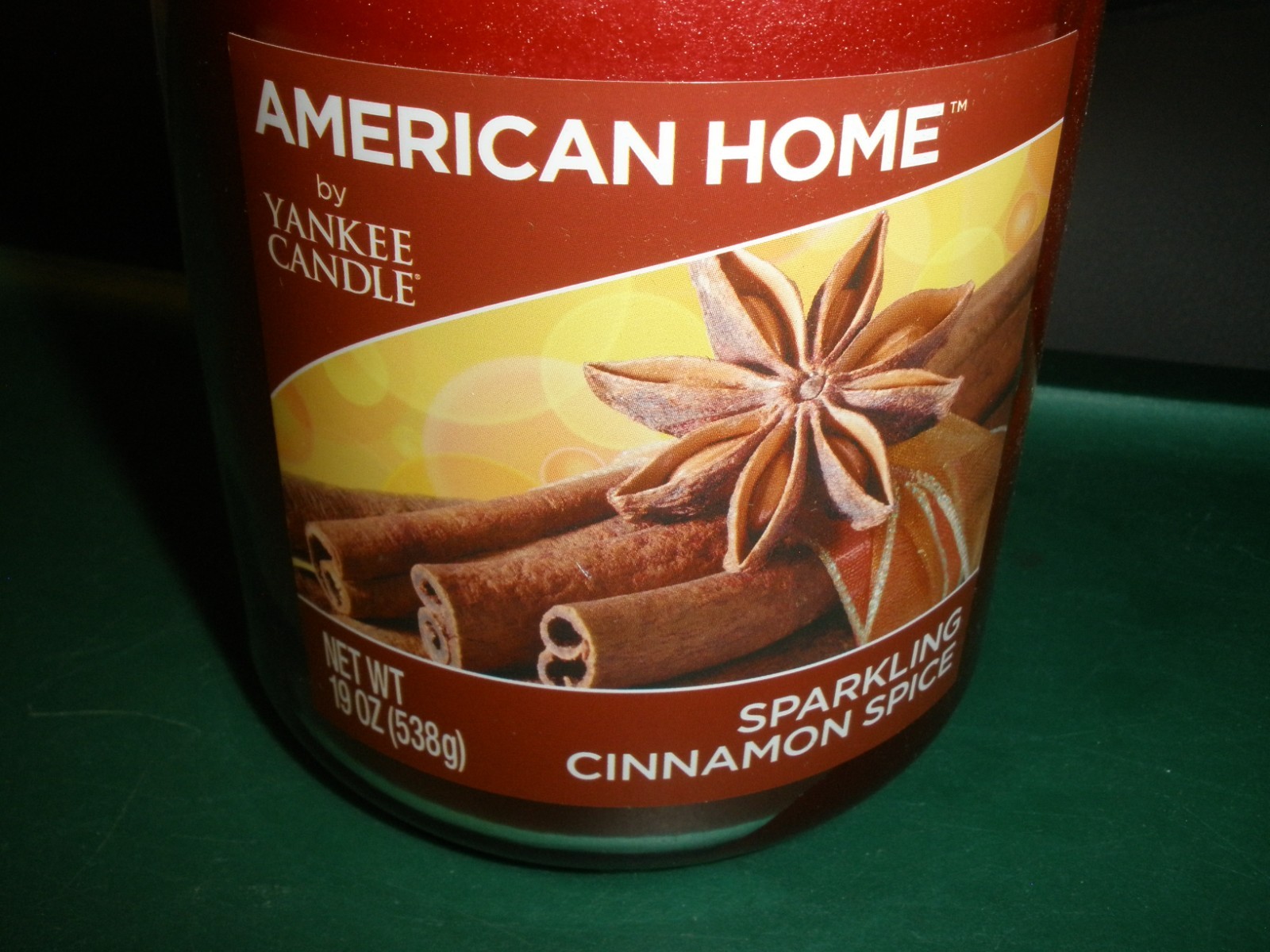NEW American Home by Yankee Candle 19 oz Sparkling Cinnamon Spice Candle