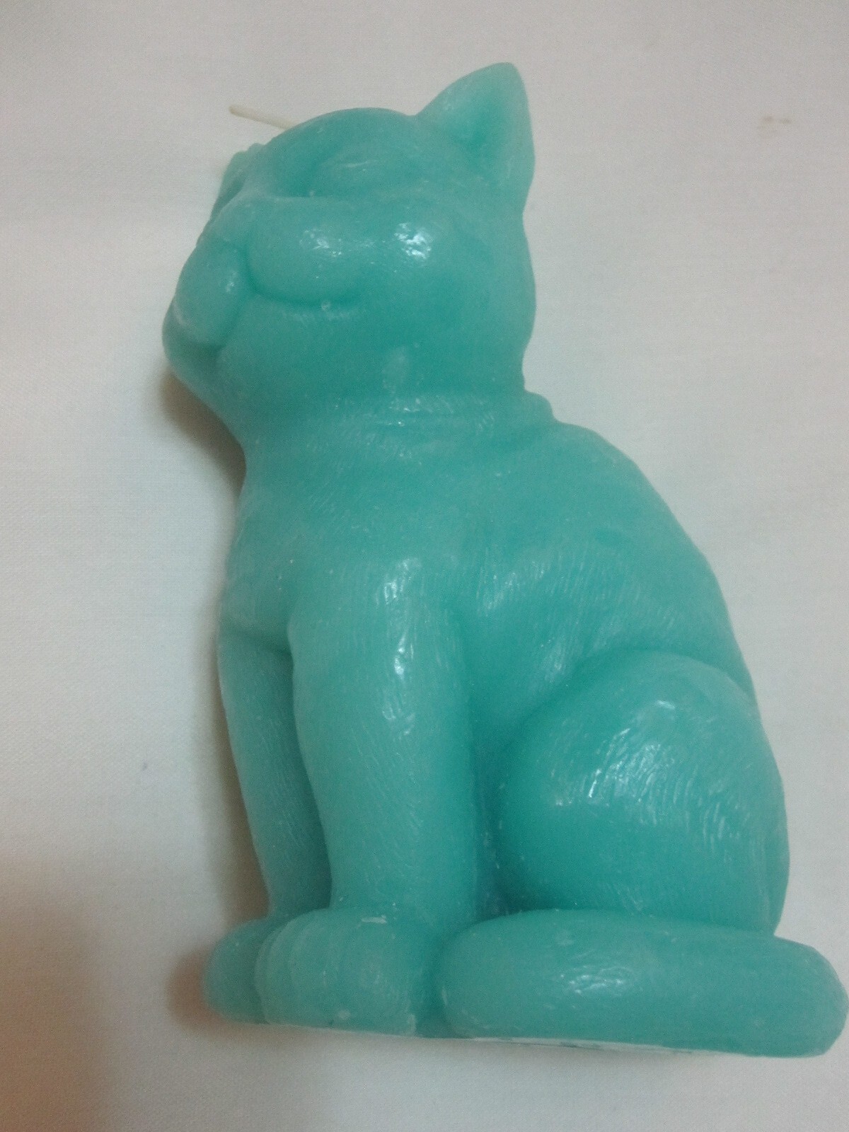 Urban Outfitters Exclusive: Critter Candle Turquoise Cat (6 in. tall | 12 oz.)