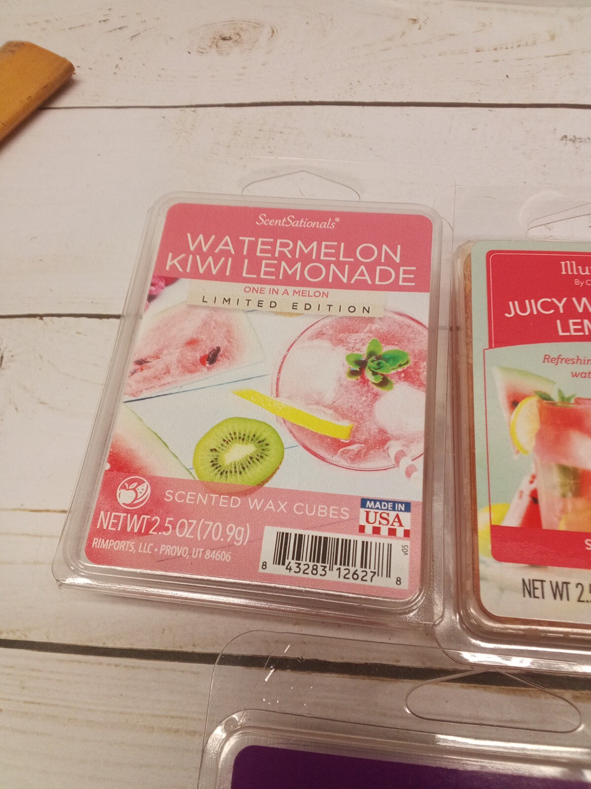 Lot of 6 Different Scented Candle Wax Melts a couple have been opened unused