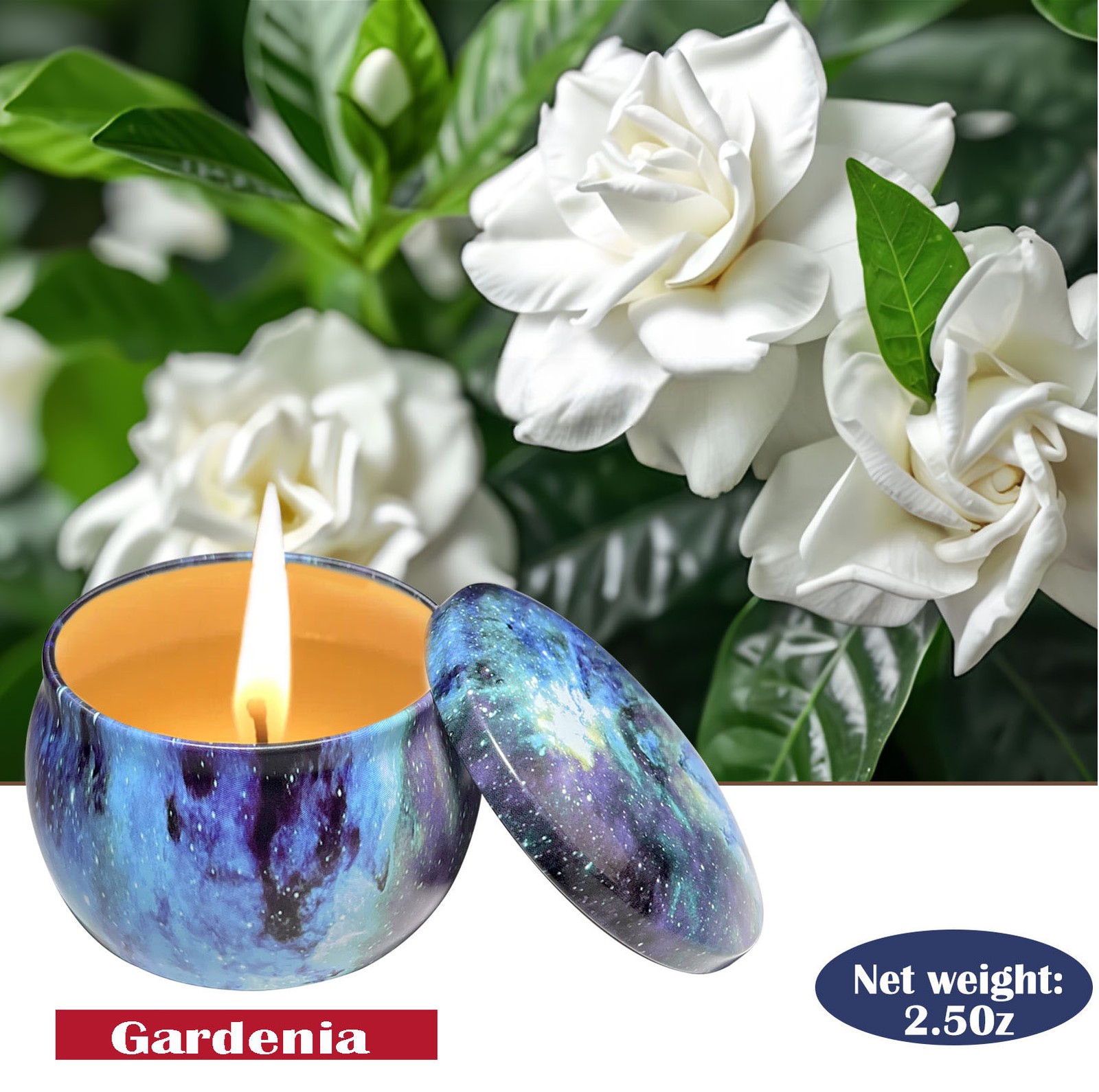 Scented Candles Gifts for Women Natural Soy Wax Candle Long Burning Aromatherapy