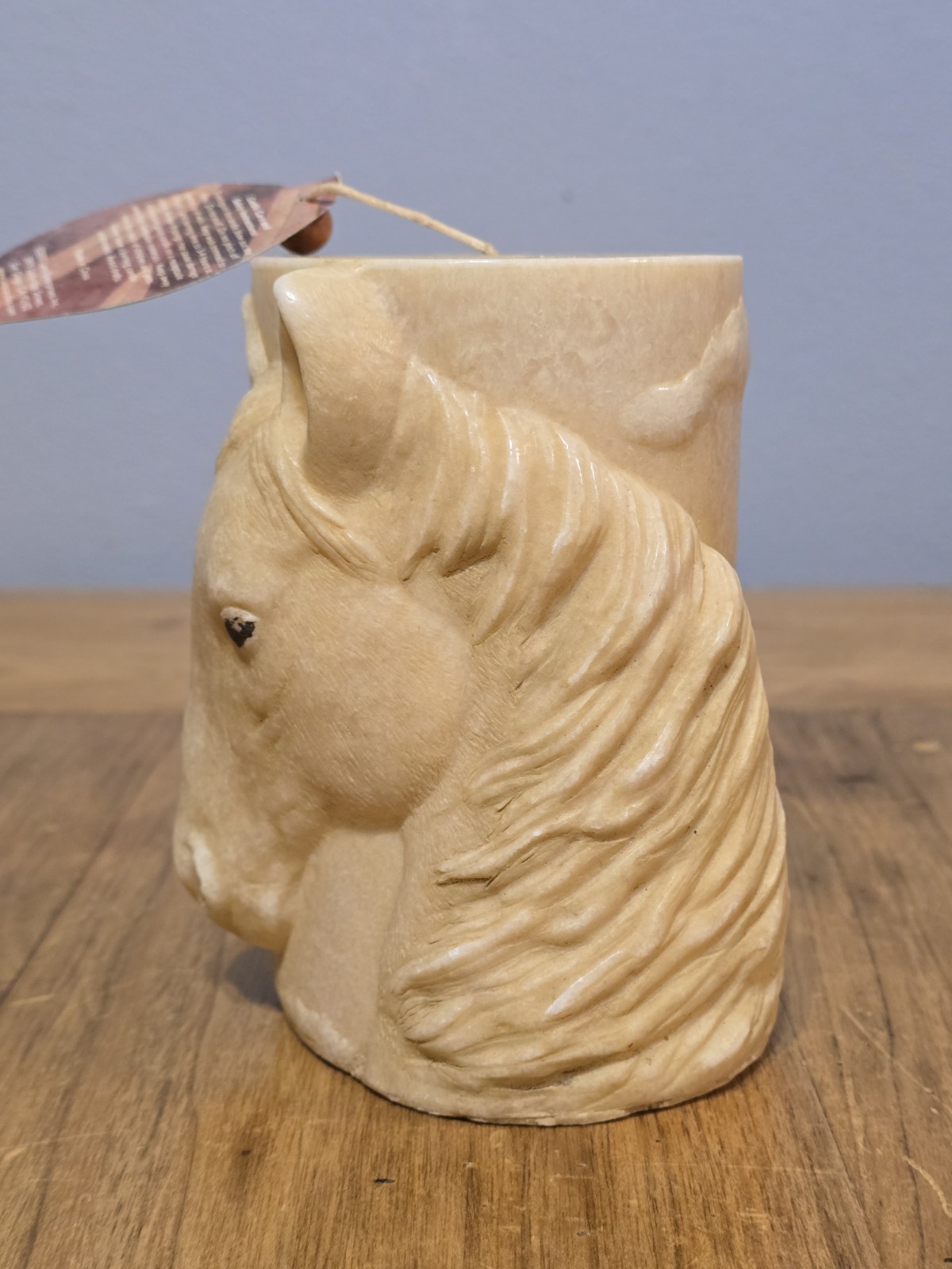 Animal Spirits 5.5″ Handcrafted Horse Pillar Candle Unscented