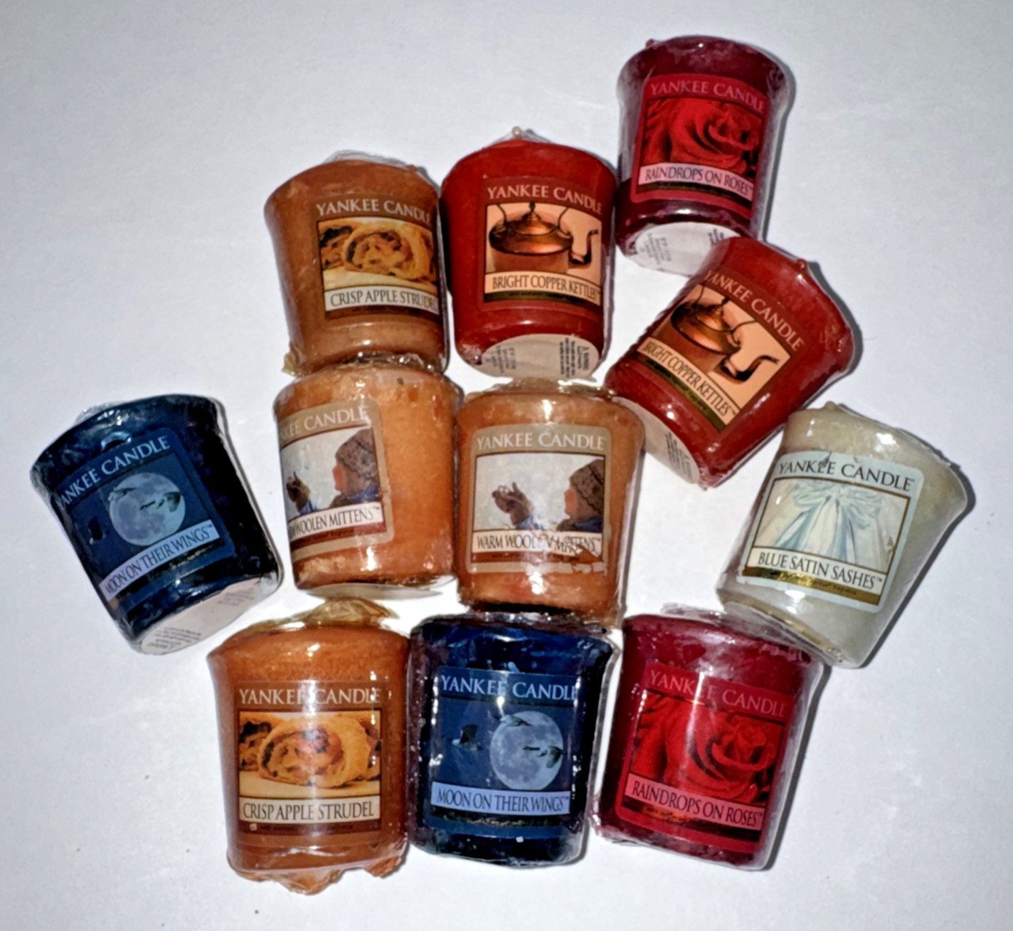 Vintage Assorted Bundle Yankee Candle Votives 1.75oz Most Retired Scents