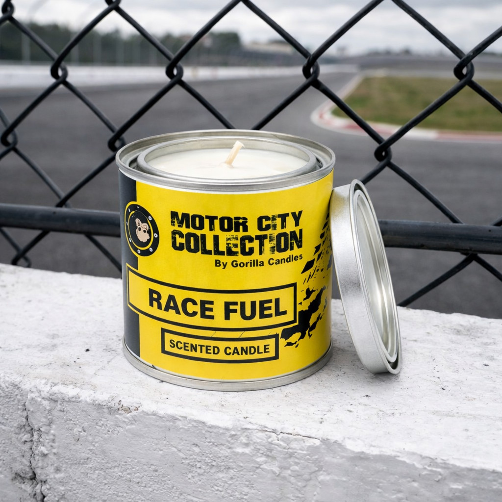 Race Fuel = Scented Candle