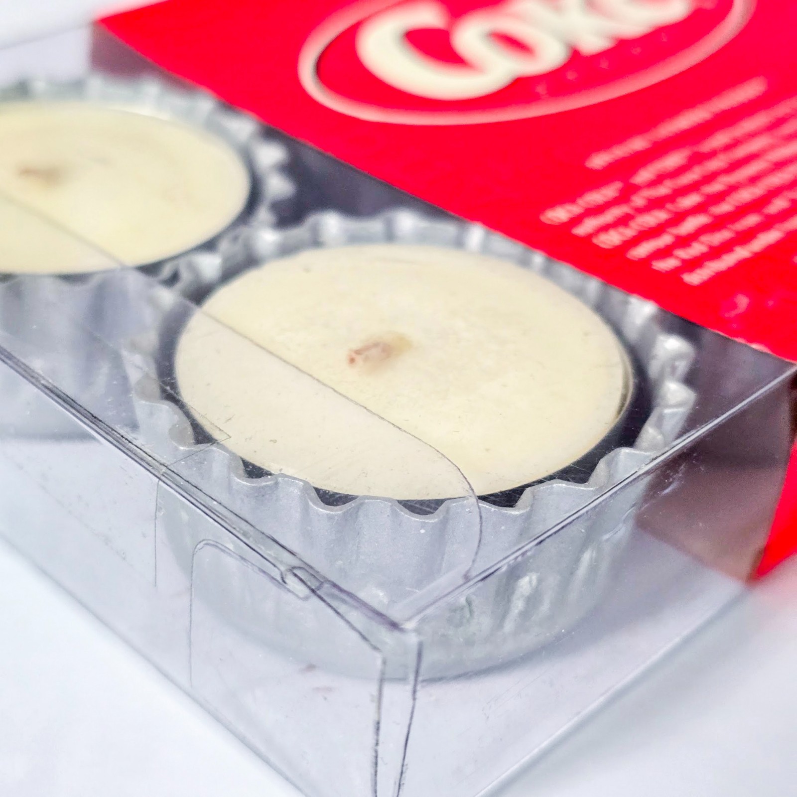 🥤 Retro Coca-Cola Bottle Cap Tealight Candle Set NOS Licensed 6 Candles