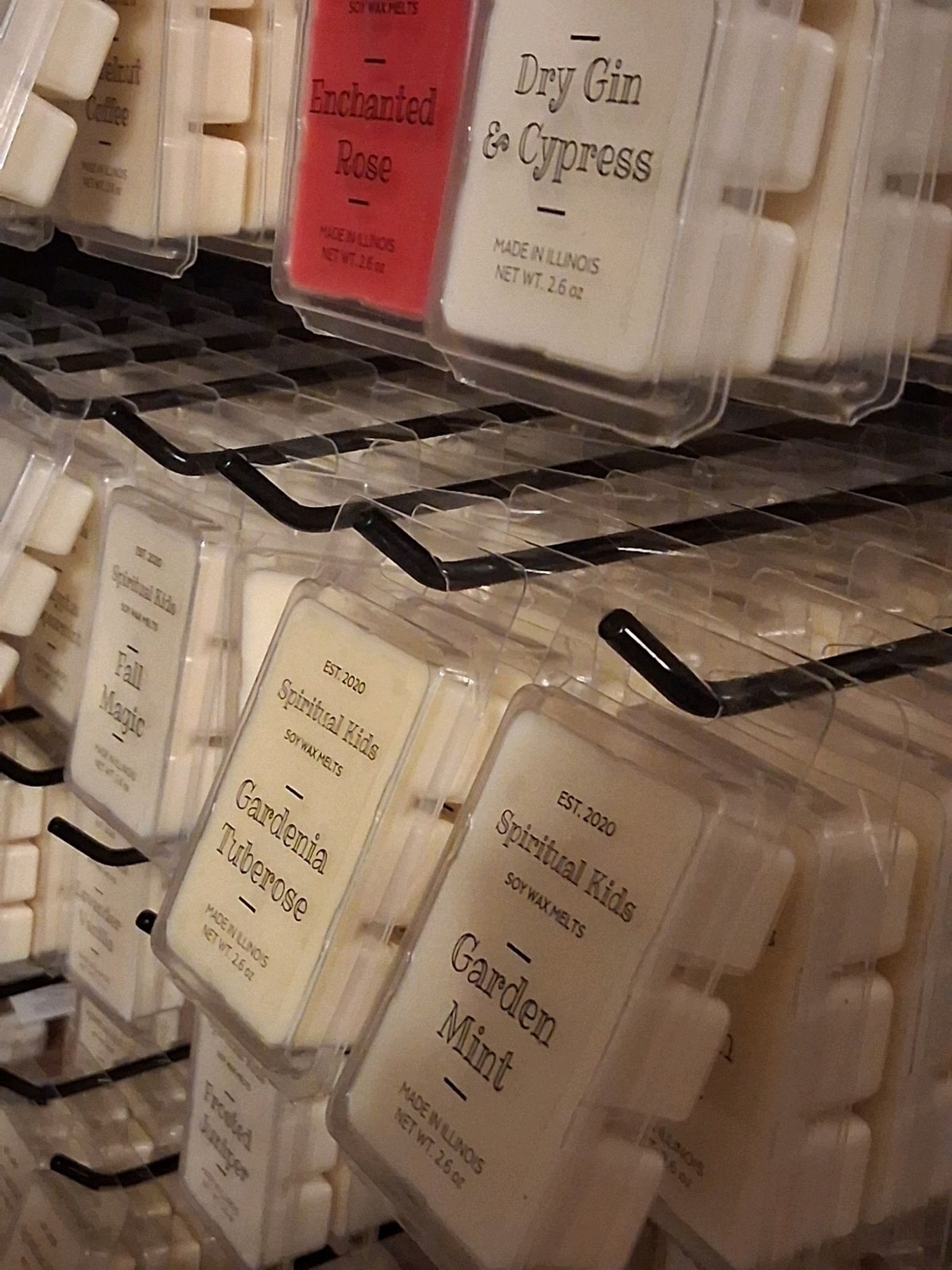 Basil, Sage & Mint Soy Wax Melts 6ct Hand Poured with Fragrant/Essential Oils