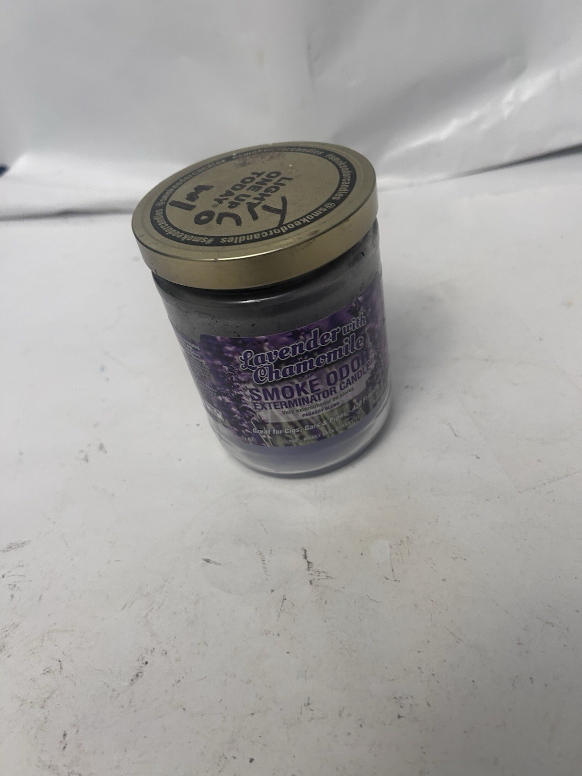 Lavender Chamomile Smoke Odor Exterminator Candle