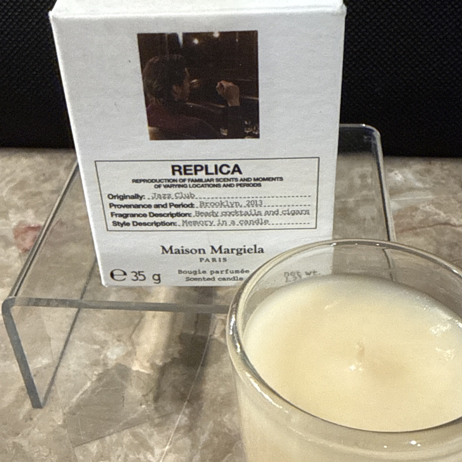 Maison Margiela REPLICA Jazz Club Scented Travel Size Candle 1.23 oz NEW IN BOX