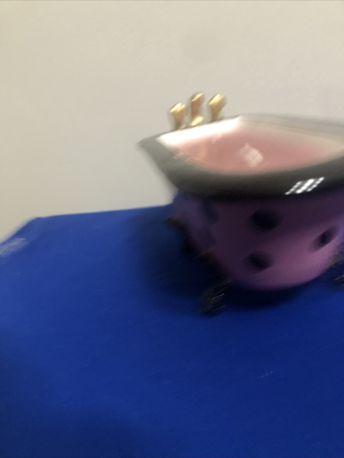 Ceramic Bathtub, Toilet & Sink Candle Set – Pink Polka Dot Design