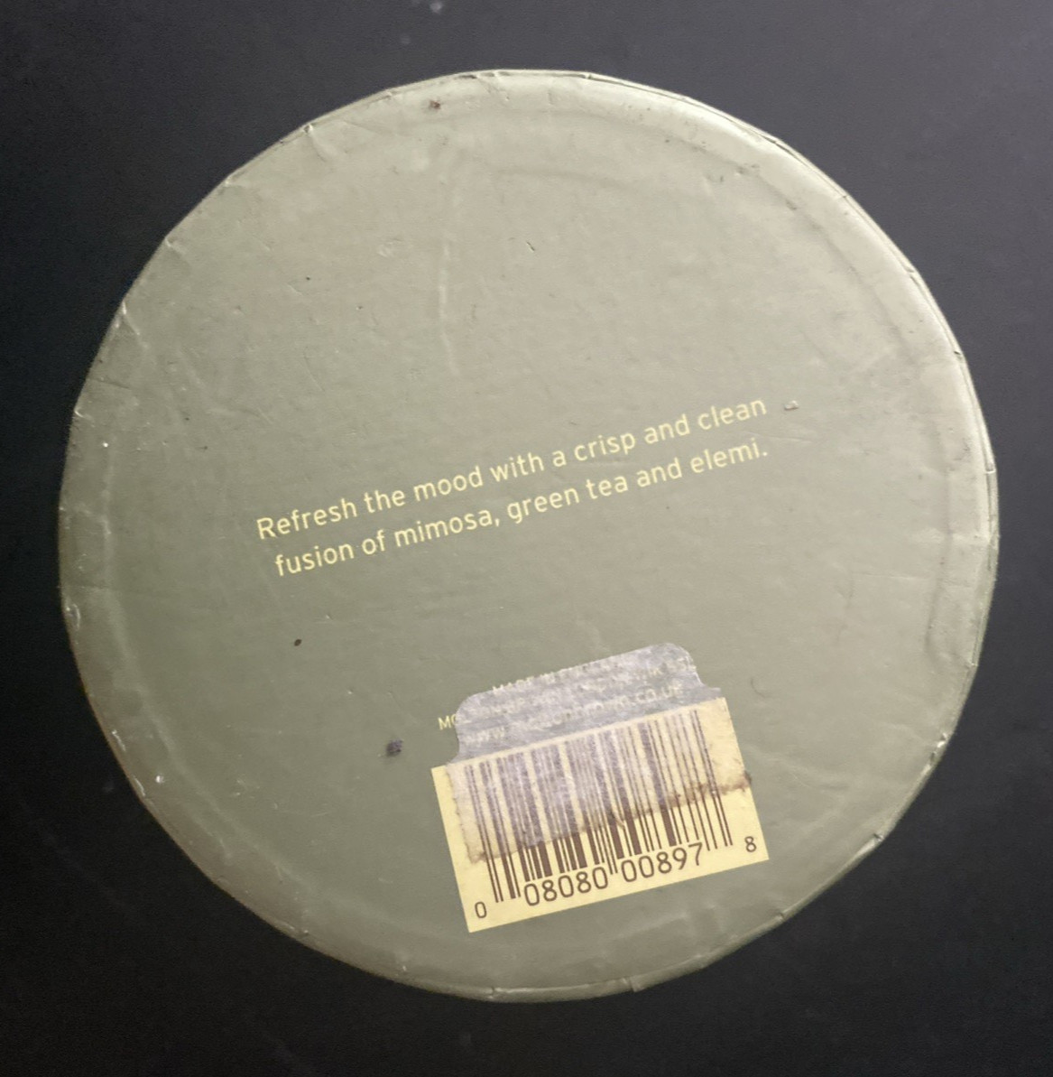 Molton Brown extra large White Mulberry candle discontinued