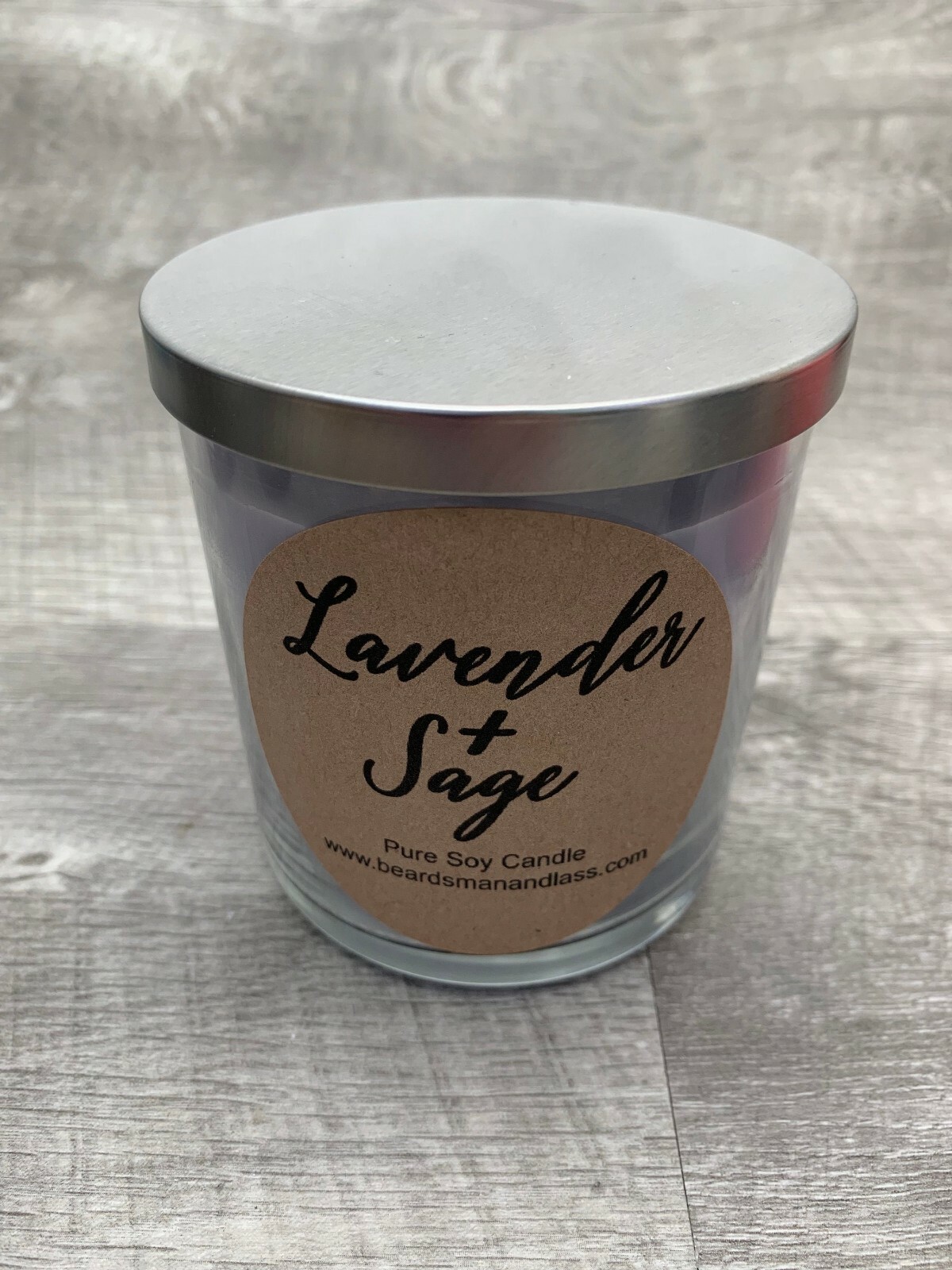 8 oz Pure Soy Candle – Vegan – Handmade – personalized