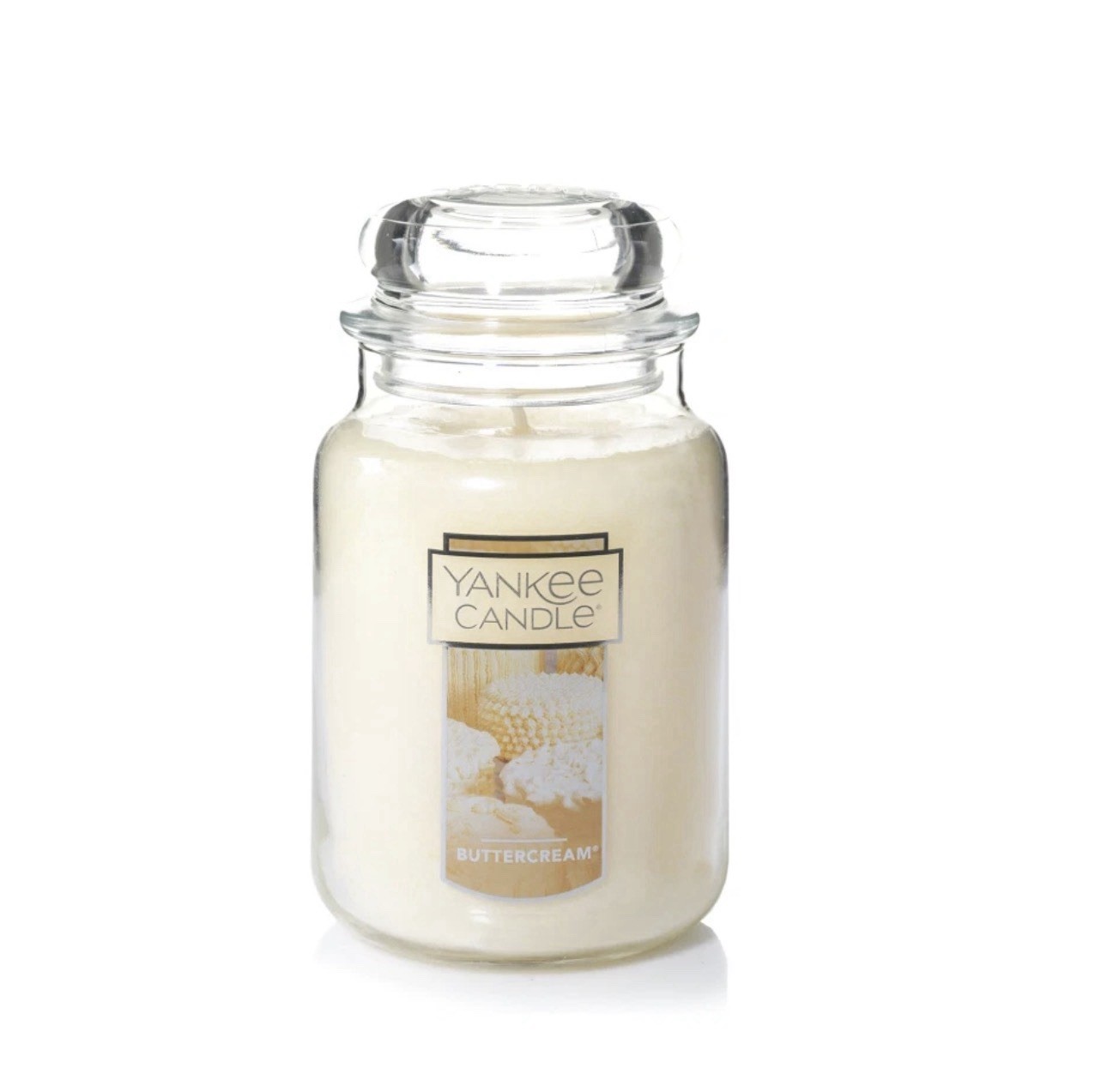 Yankee Candle BUTTERCREAM 22 oz LARGE JAR Candle NEW – Retired scent