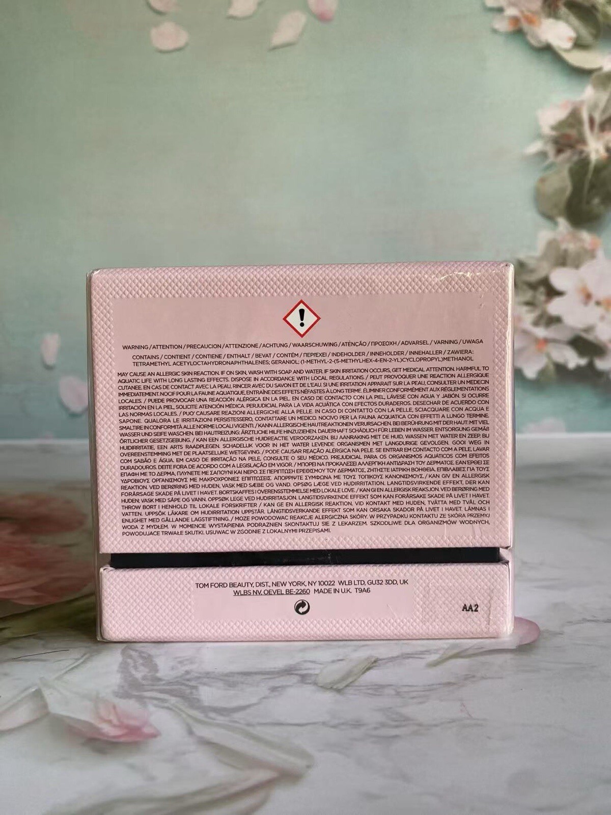 Tom Ford Rose Prick Candle Bougie – Brand New, Sealed in Box, Height 2.25″